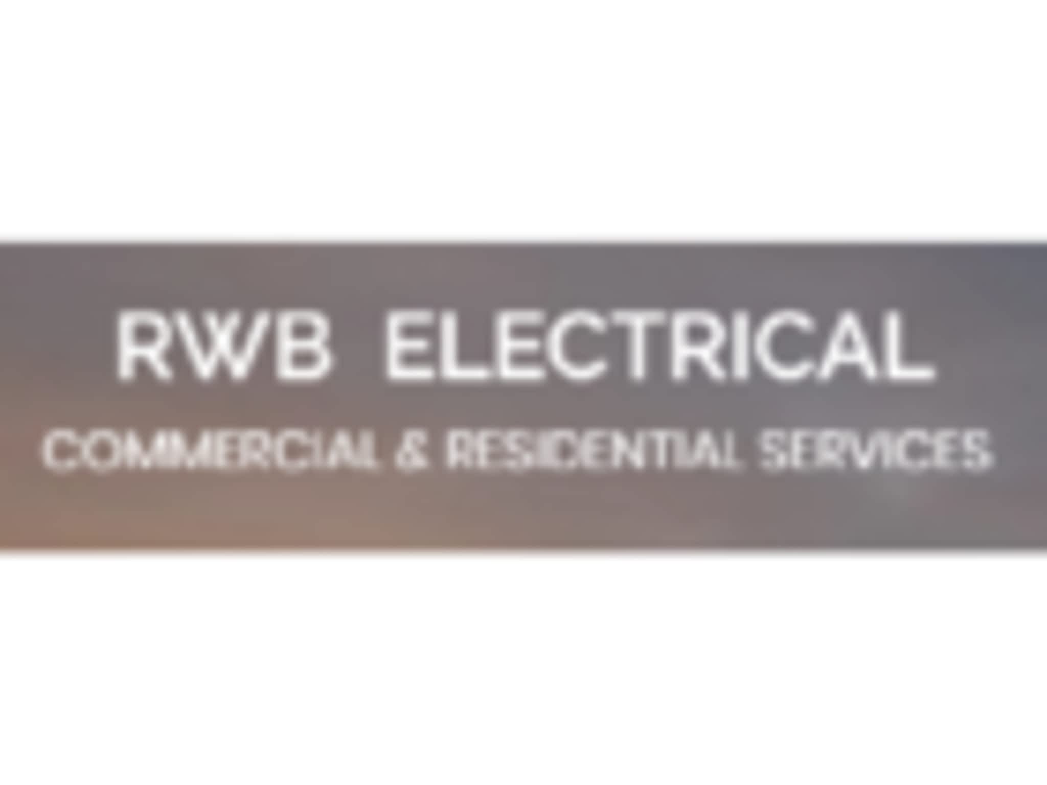 photo RWB Electrical Solutions