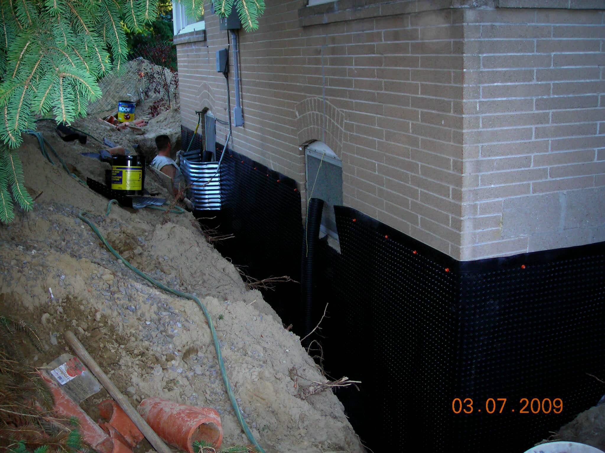 photo Leak Free Basement Waterproofing