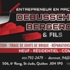 Debusschère Bergeron et Fils Inc - Maçons et entrepreneurs en briquetage