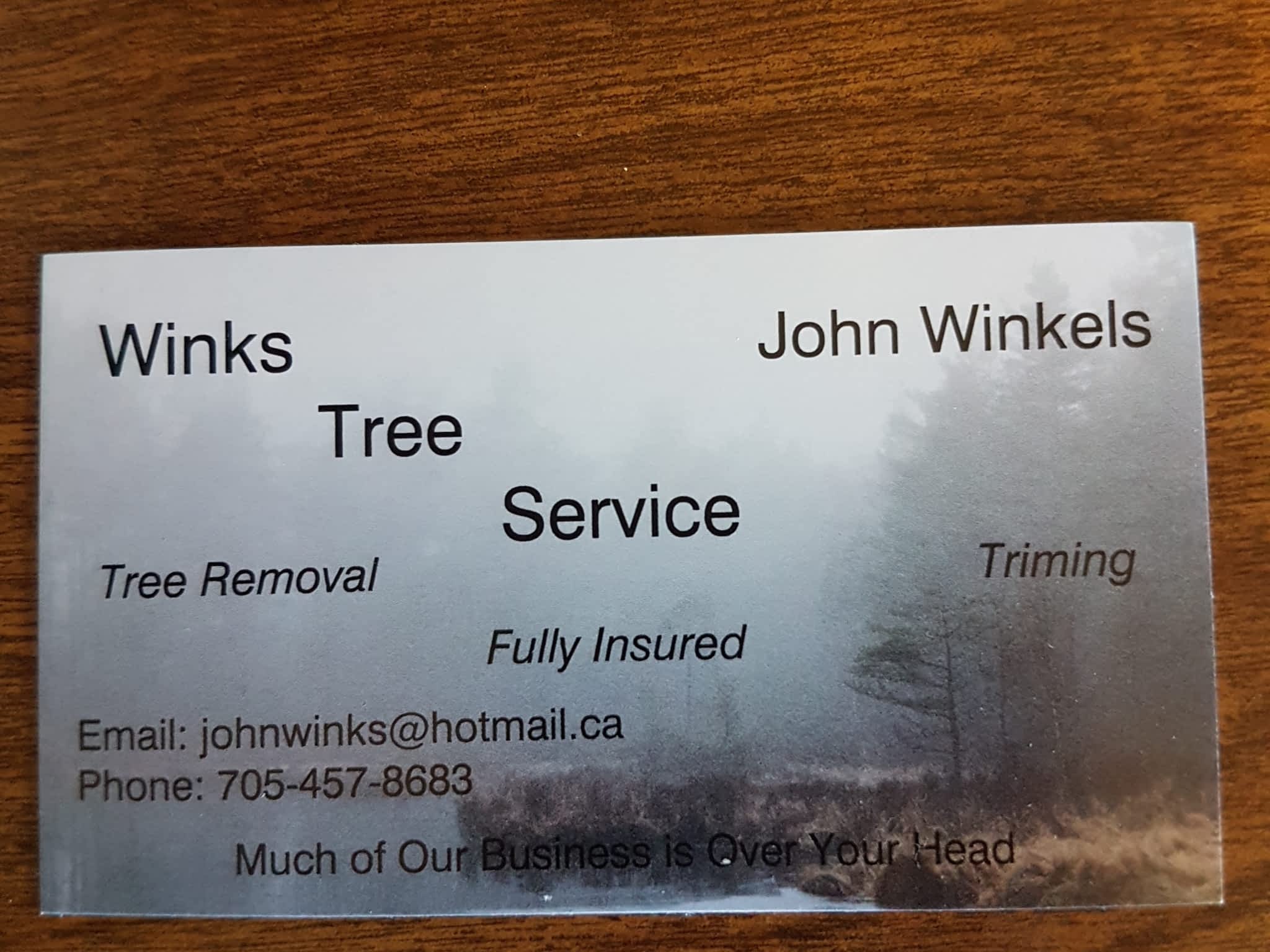 photo Winks Tree Service