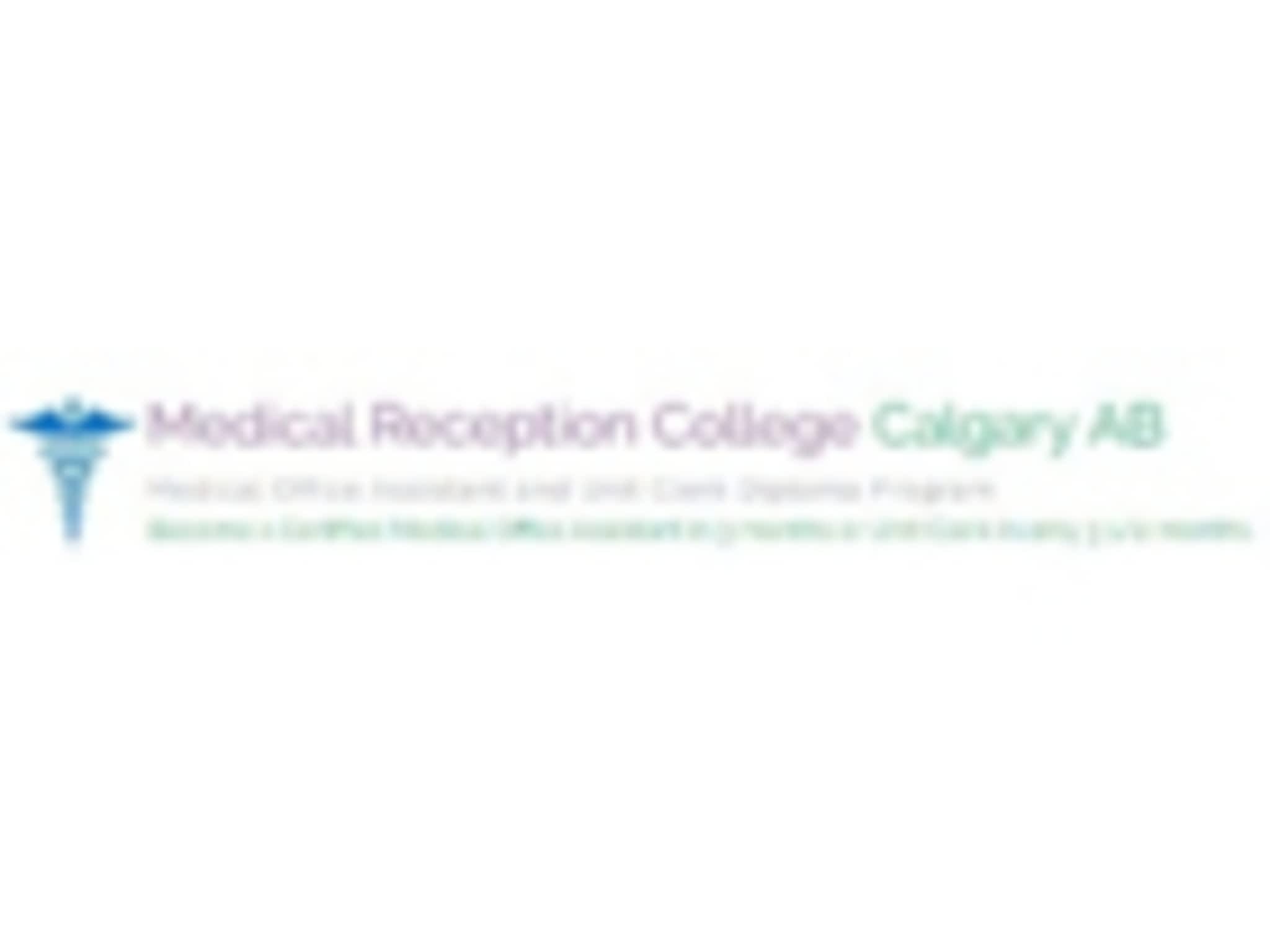 photo Medical Reception College Calgary