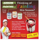 Arrow Fine Painting Inc - Painters