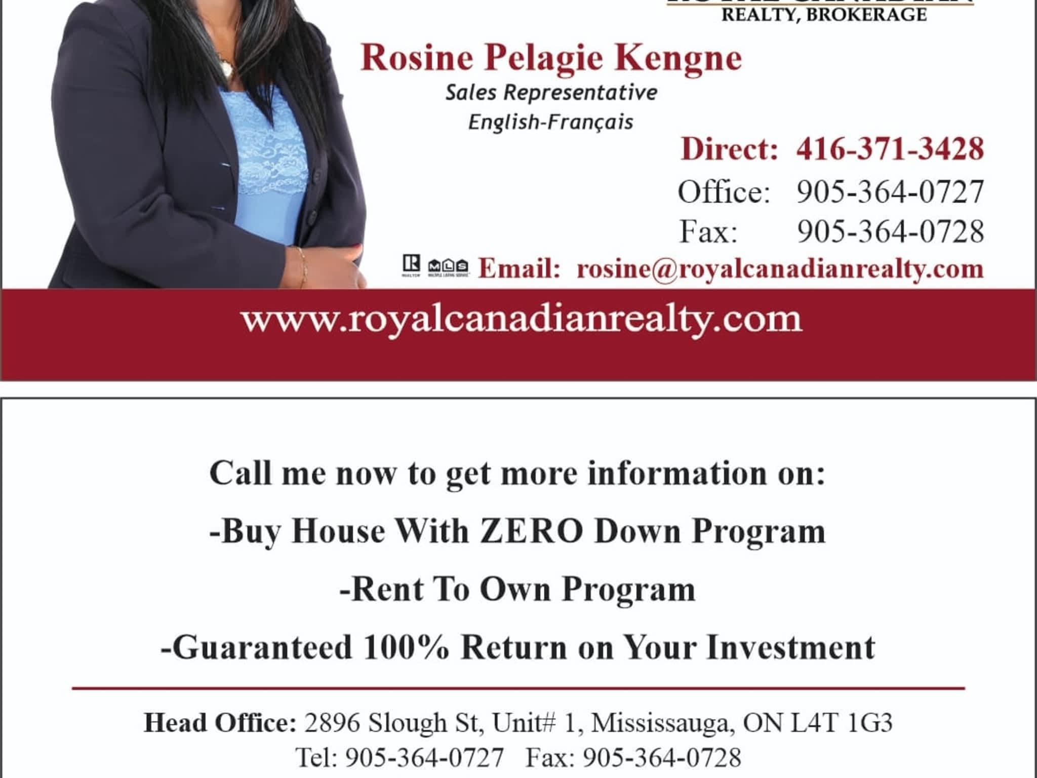 photo Rosine Kengne Realty