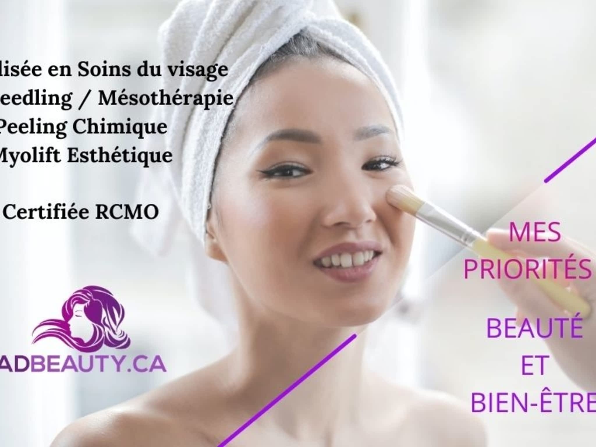 photo ADBeauty.ca Esthétique - Dermo-Esthéticienne Spécialiste en soin visage