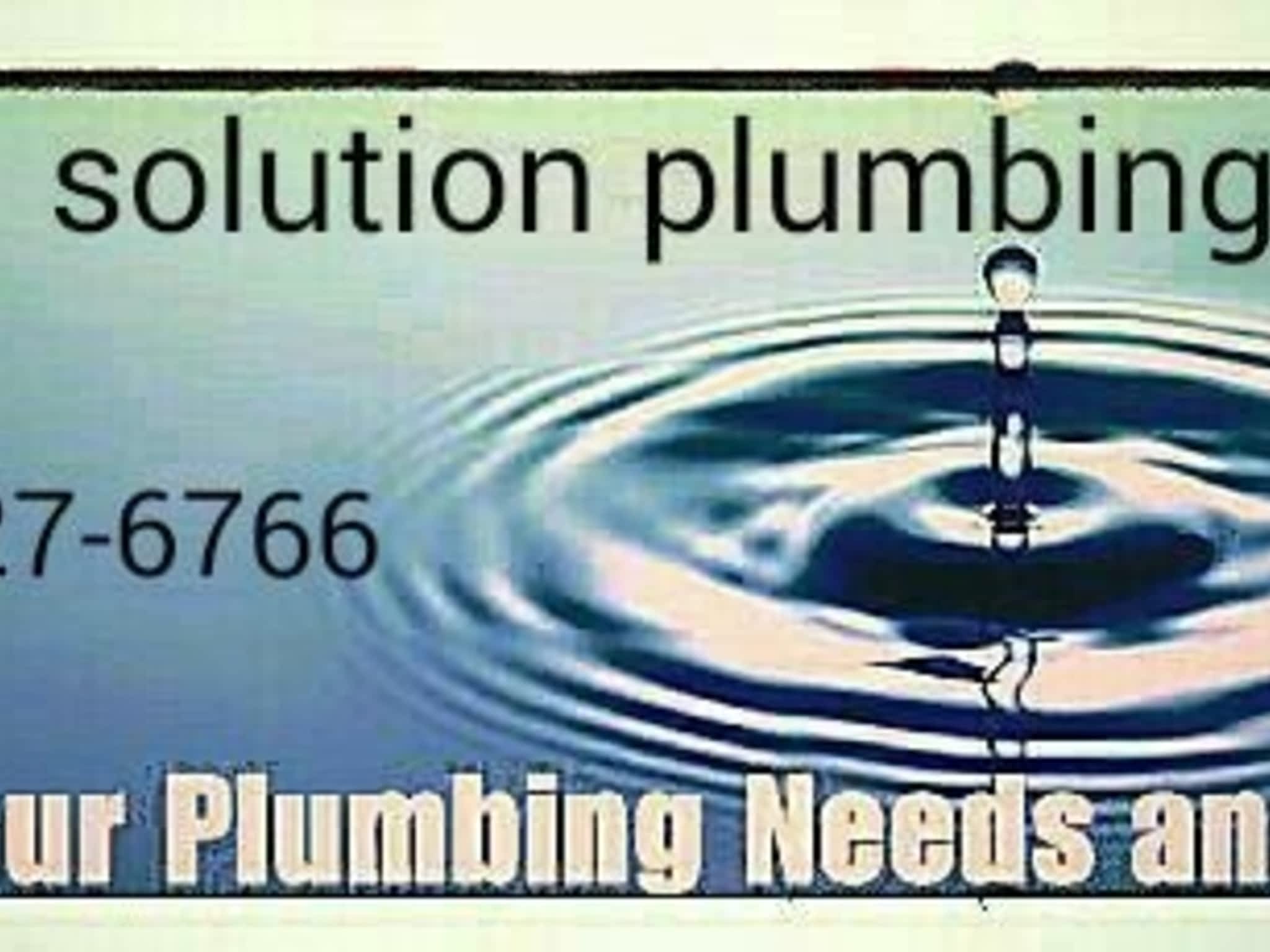 photo 1 Solution Plumbing