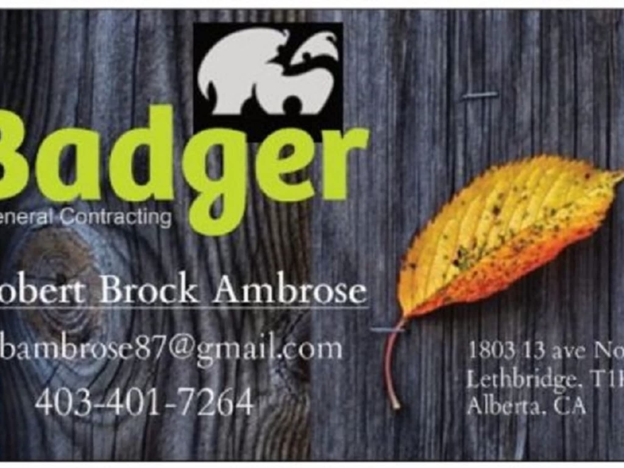 photo Badger General Contracting