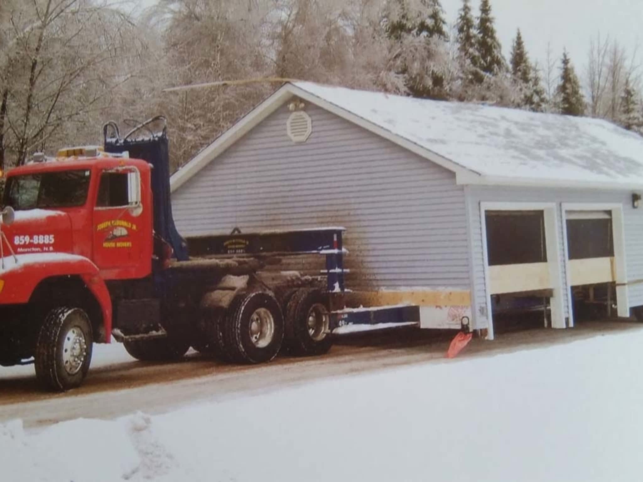 photo Joseph McDonald Jr House Moving & Construction Ltd