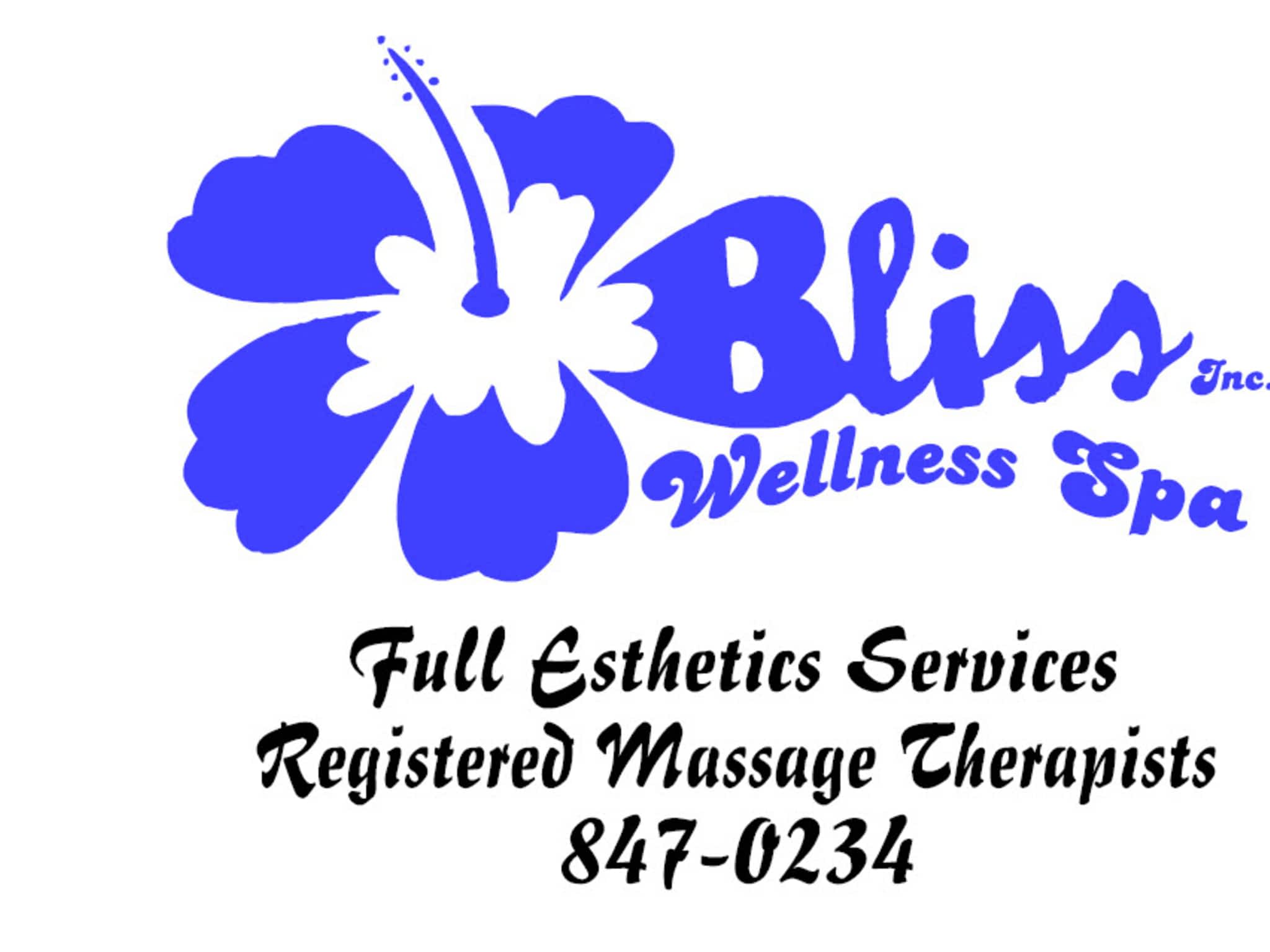Bliss Wellness Spa Smithers, BC 1132B Main St Canpages