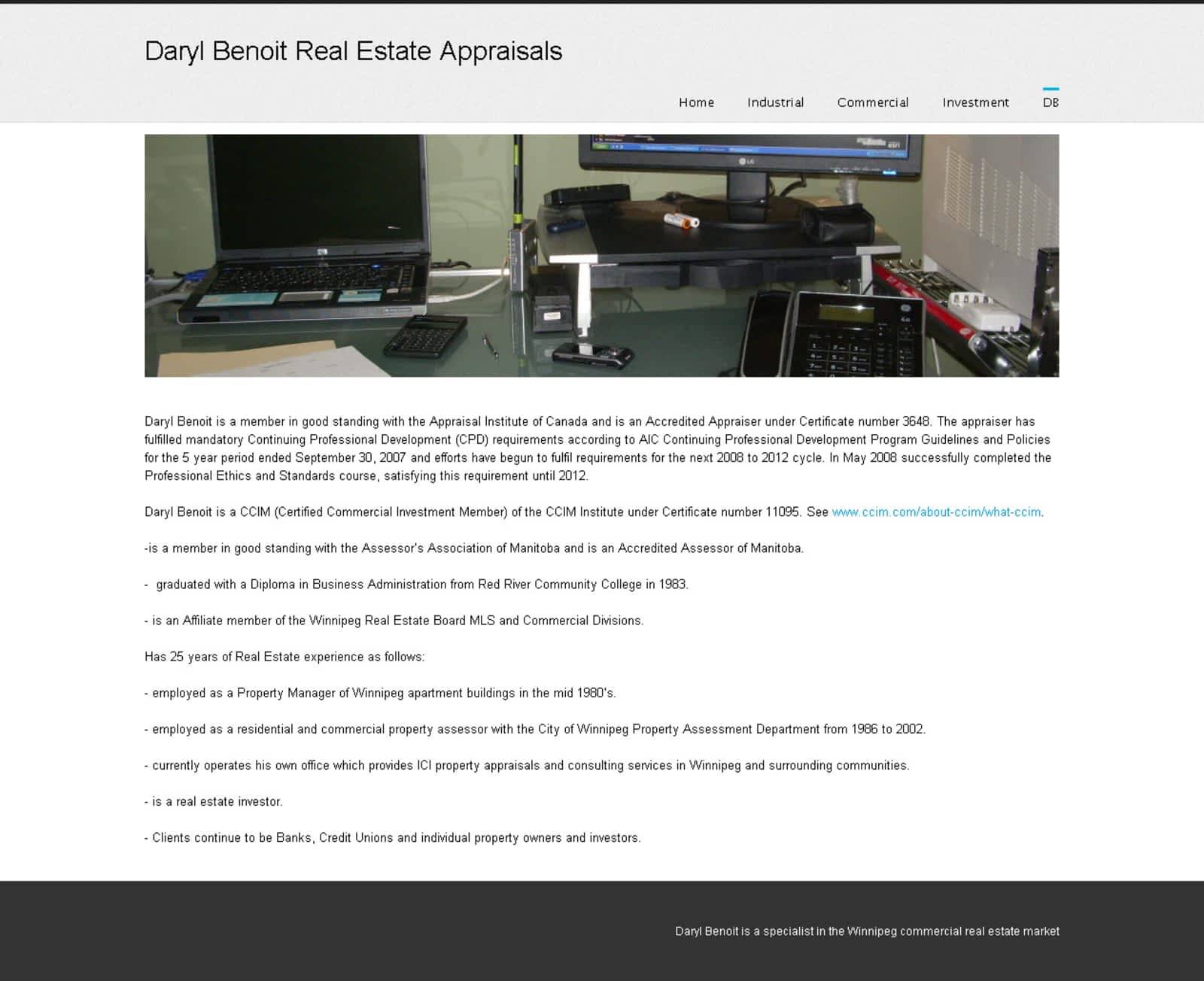 Daryl Benoit Real Estate Appraisals Opening Hours Mb