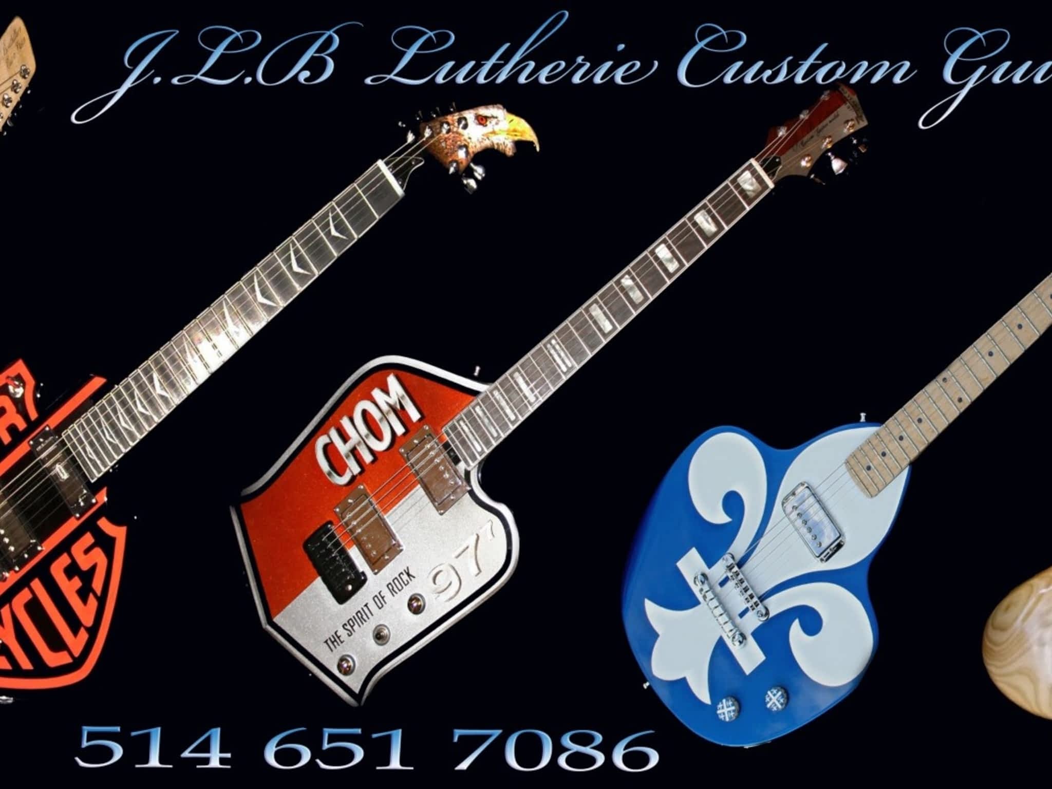 photo J L B Lutherie Custom Guitar