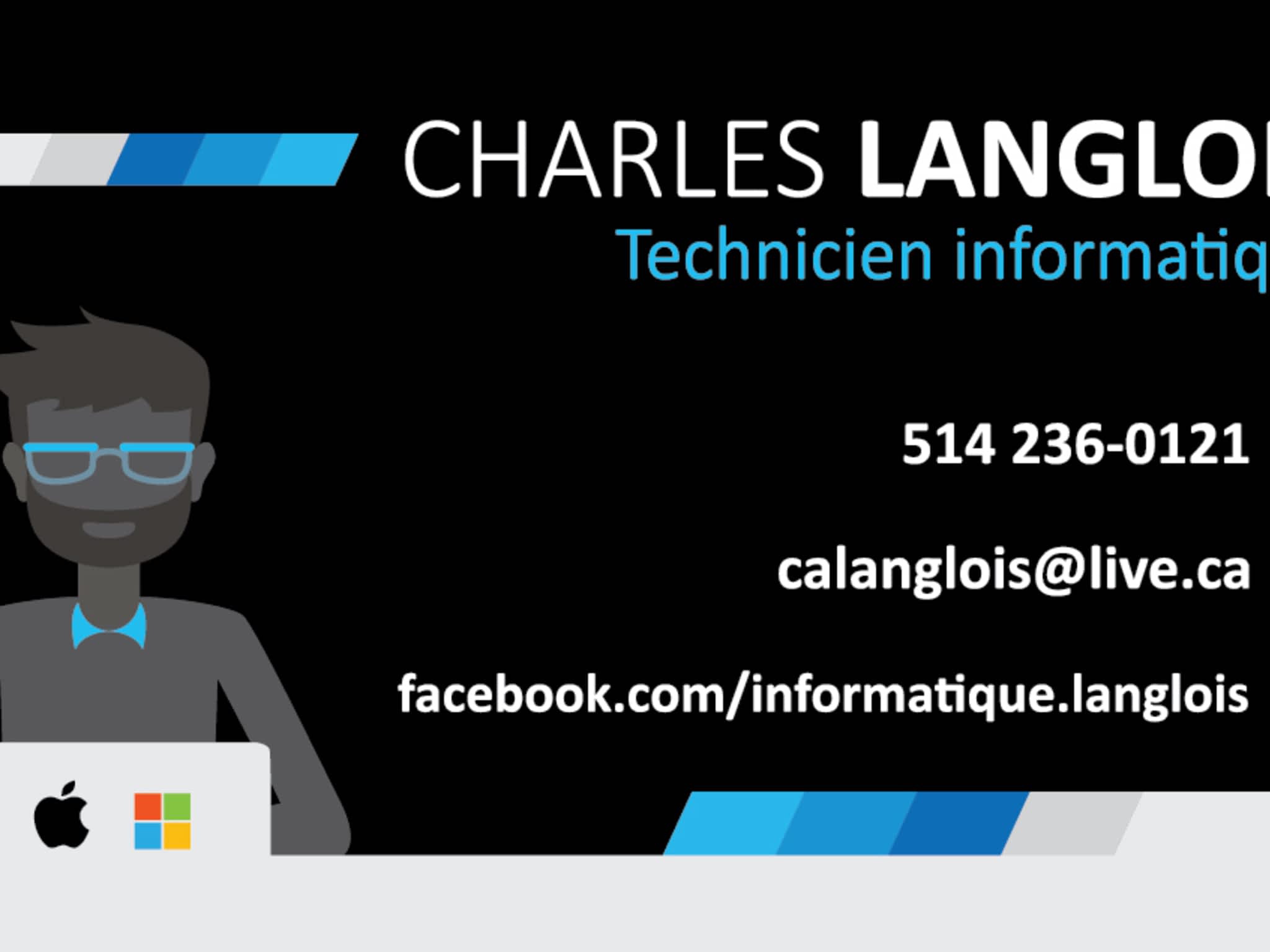 photo Charles Langlois - Services Informatiques - Laurentides
