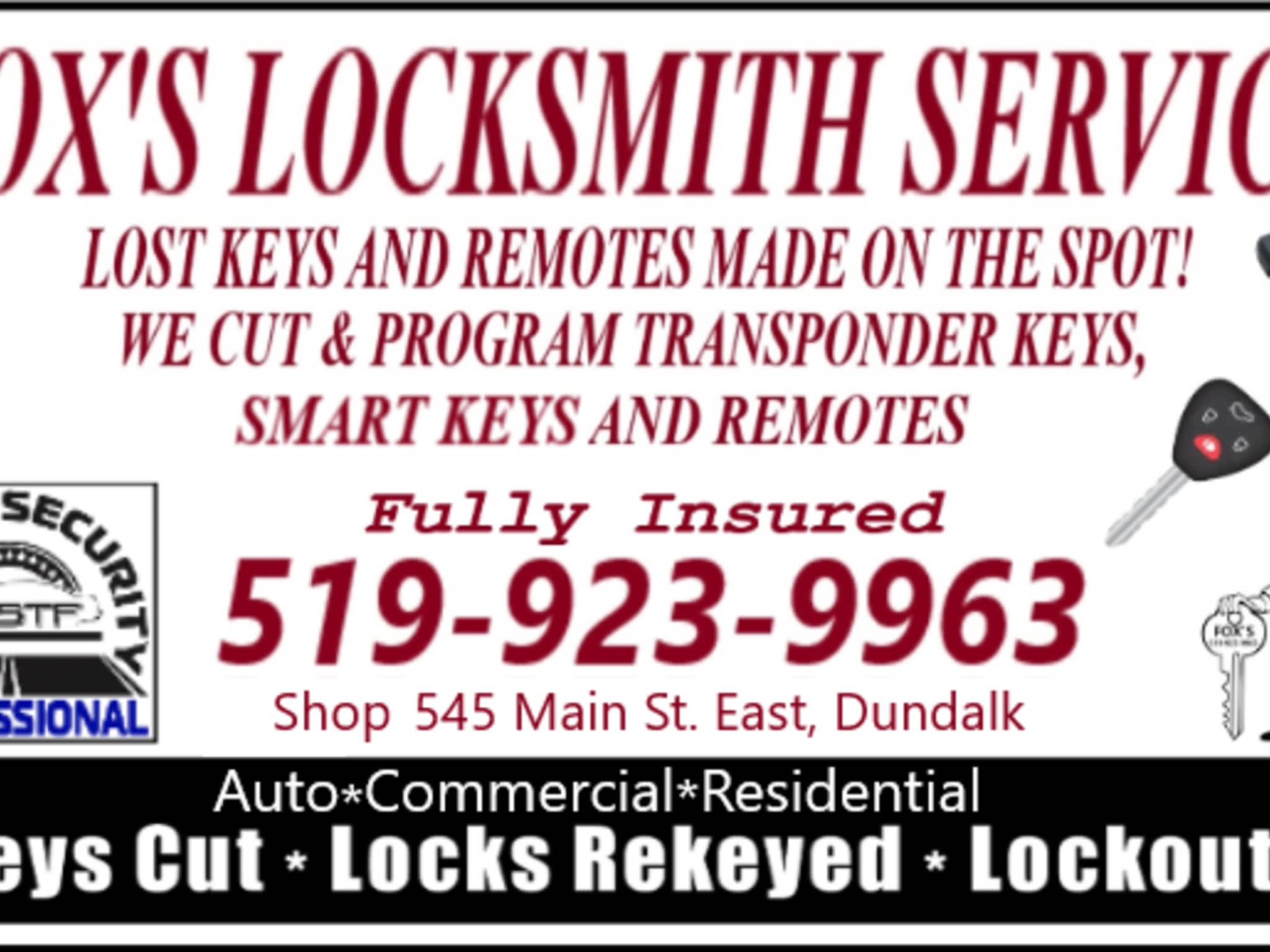 photo Fox's Locksmith Service