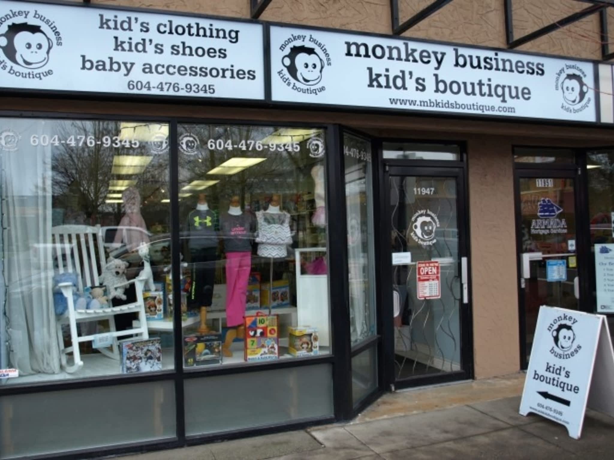 photo Monkey Business Kids Boutique Inc