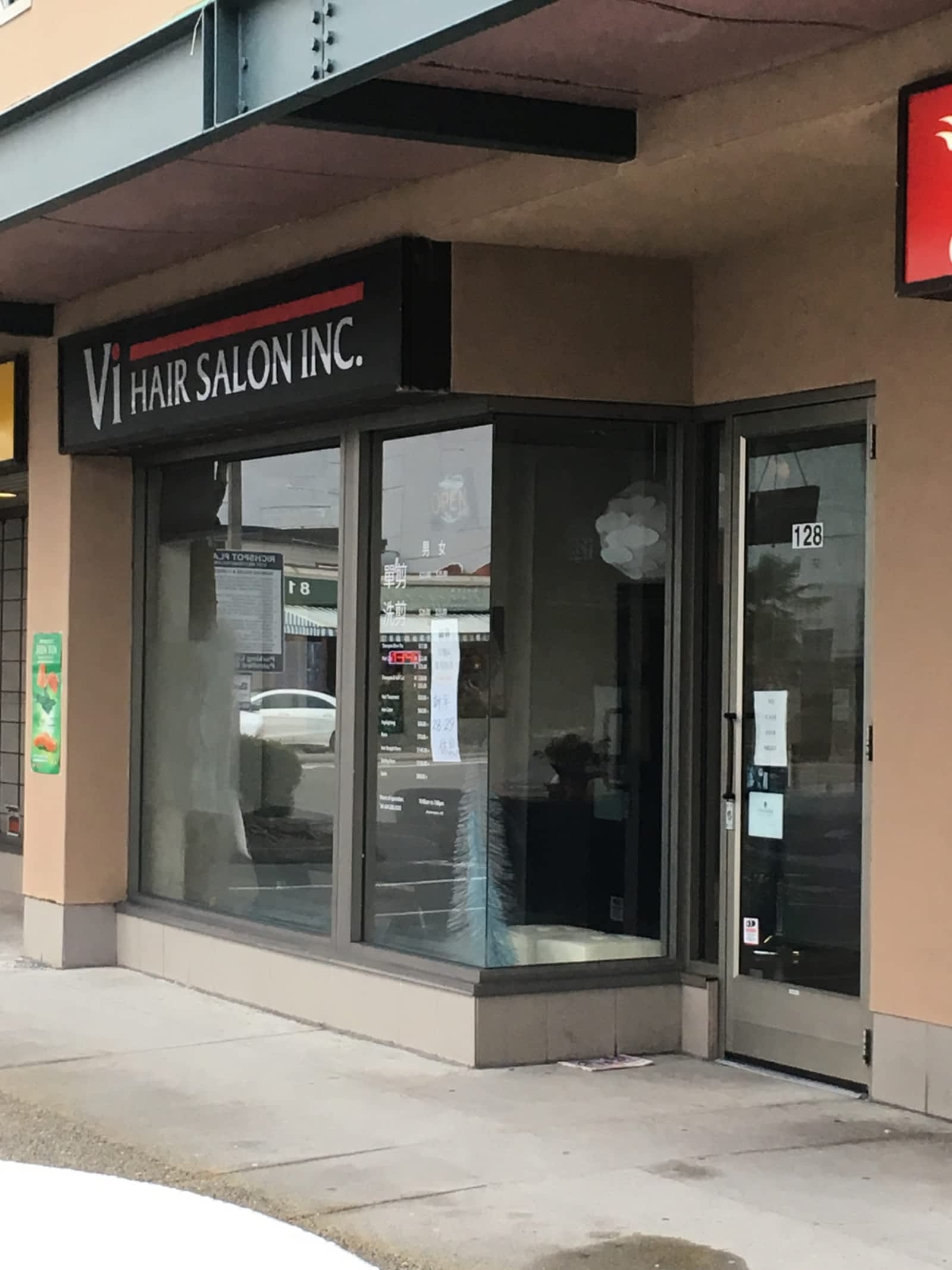 Vi Hair Salon Inc 128 8131 Westminster Hwy Richmond Bc