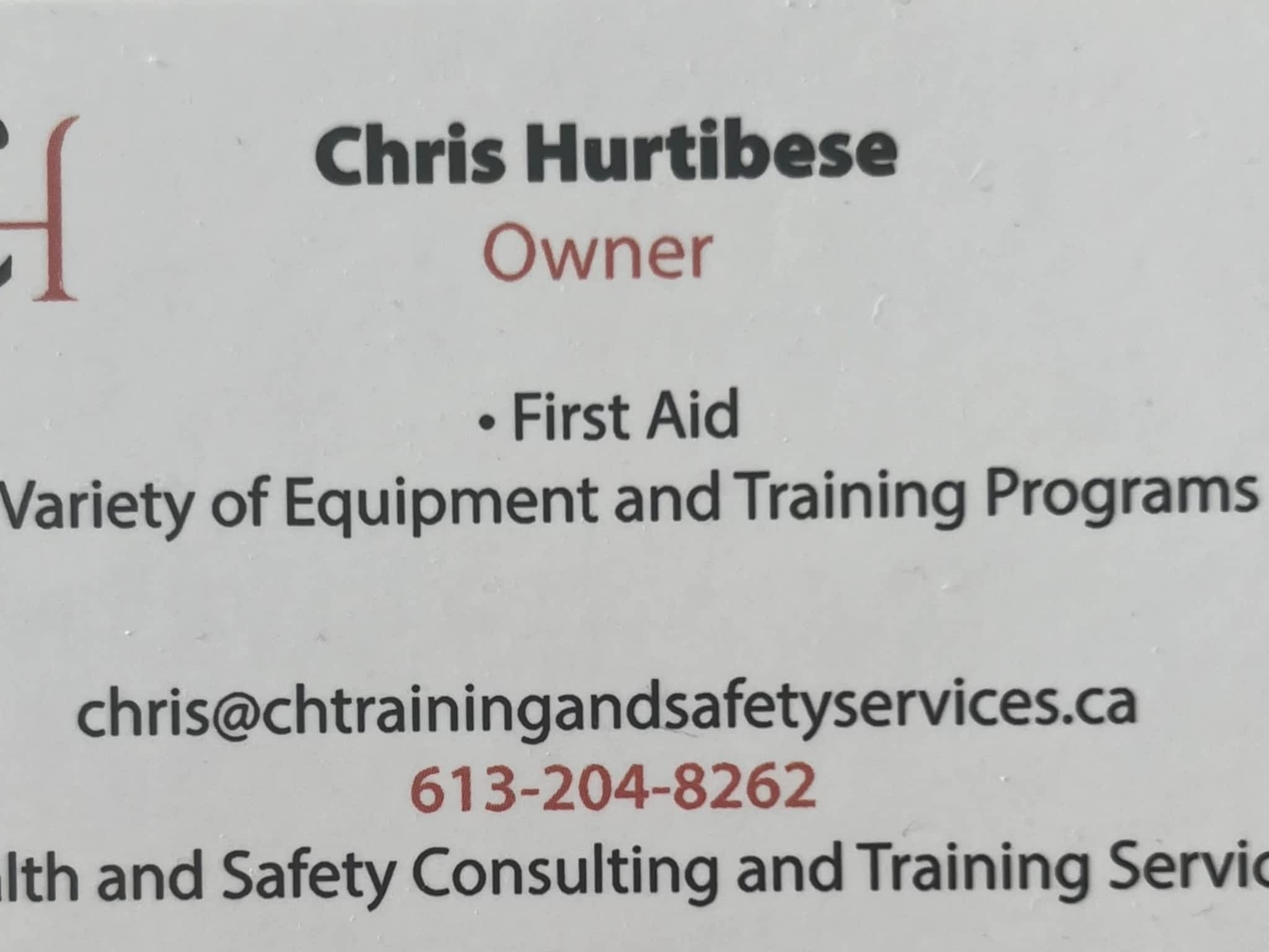 photo C.H. Training and Safety Services