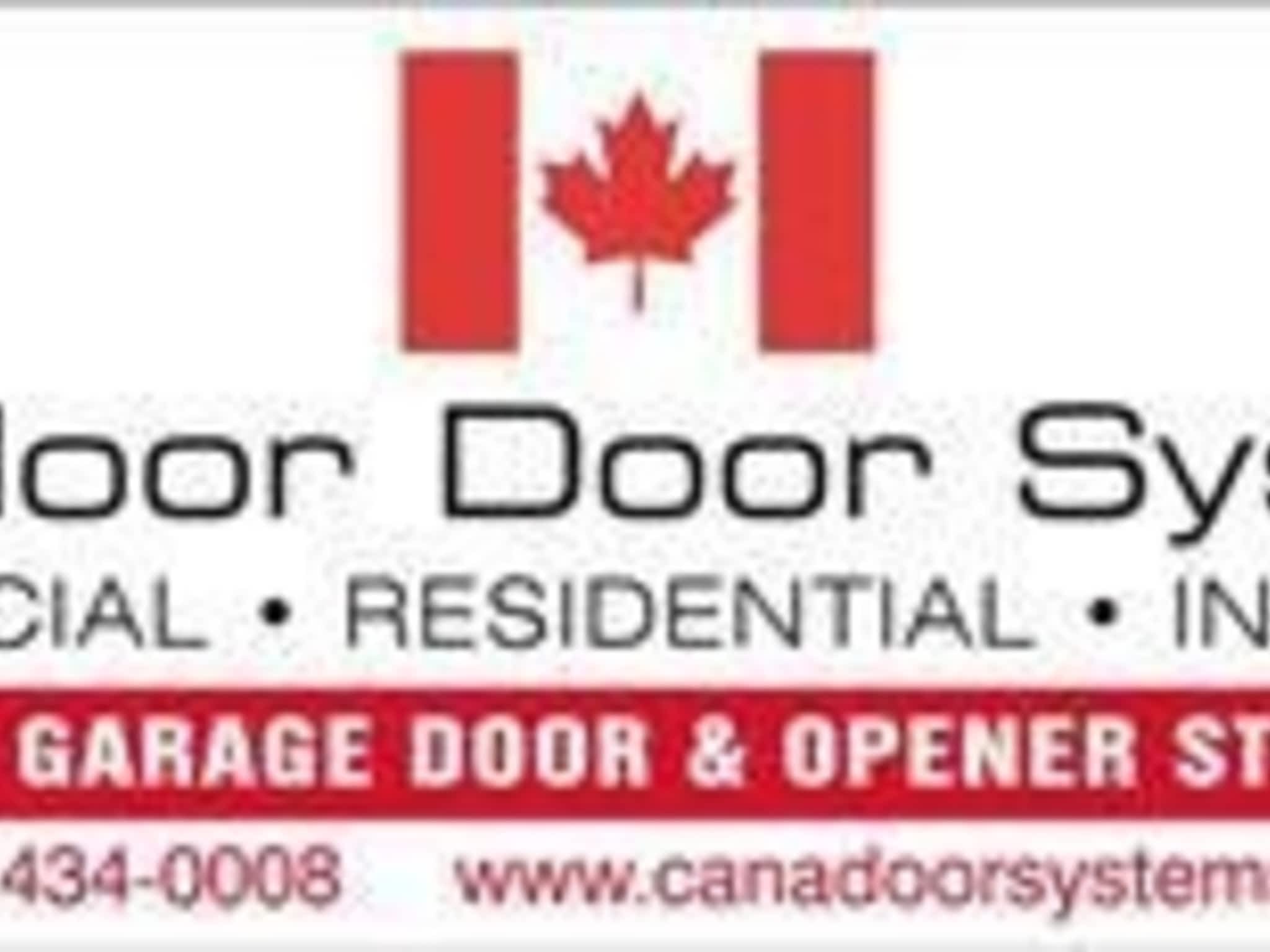 photo Canadoor Door Systems