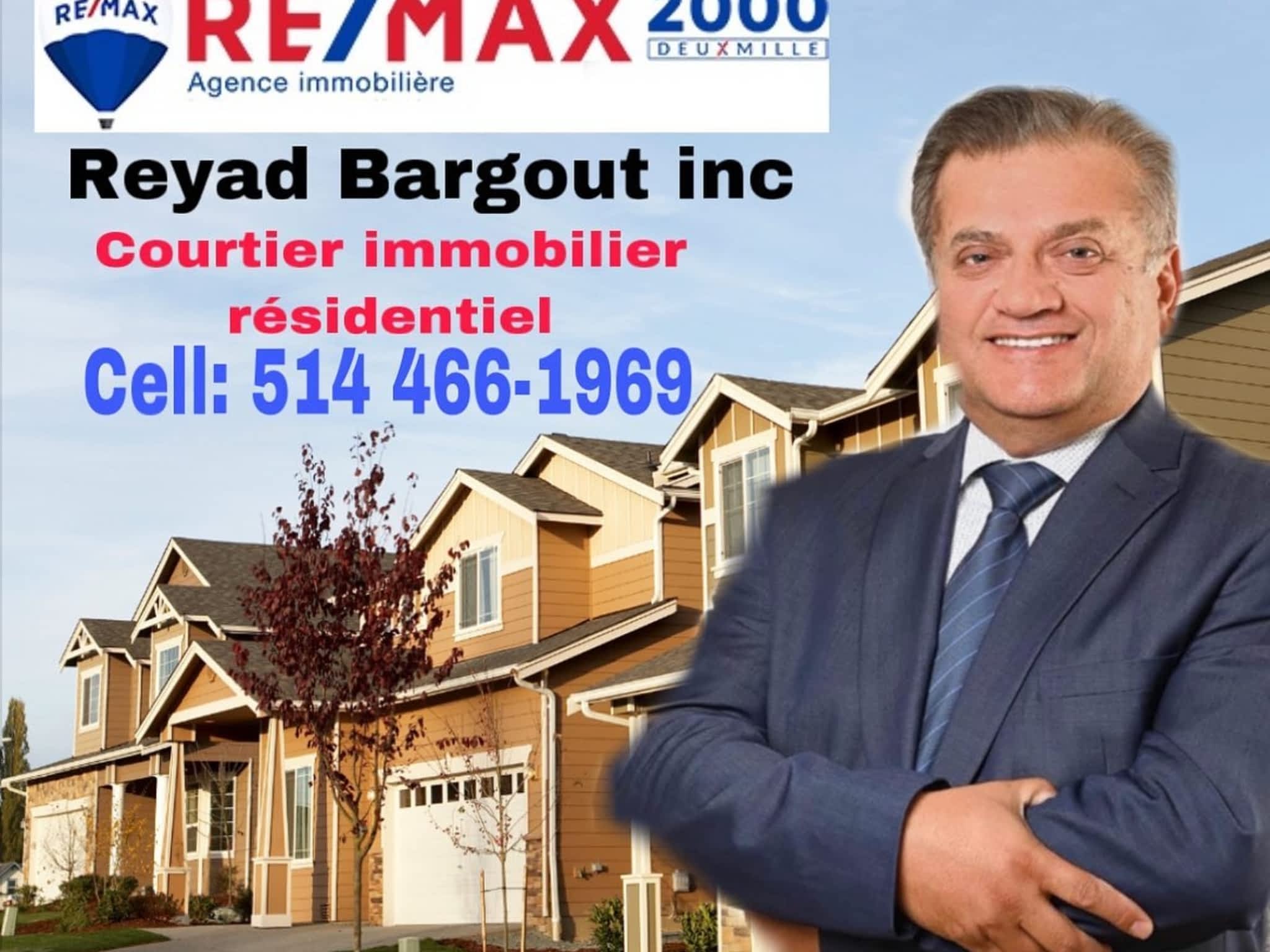 photo Reyad Bargout - Courtier Immobilier Remax 2000