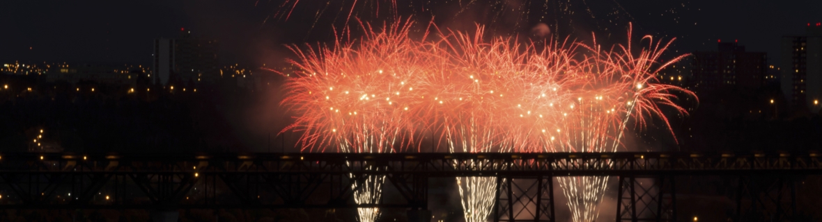 Image result for edmonton fireworks