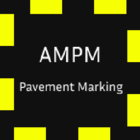 AMPM Pavement Marking - Logo