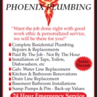 Phoenix Plumbing - Plumbers & Plumbing Contractors
