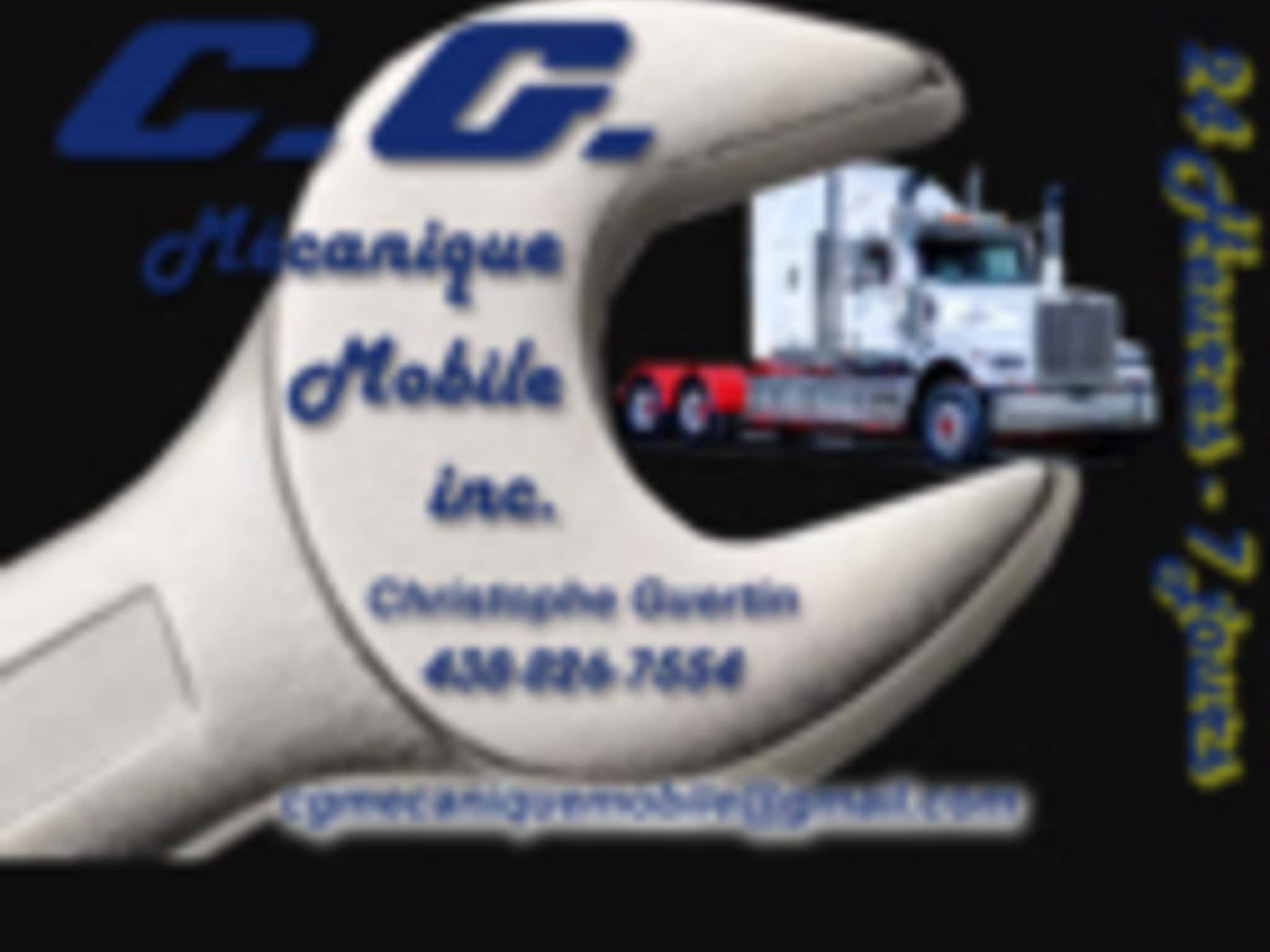 photo CG Mécanique Camion Lourd Mobile Inc