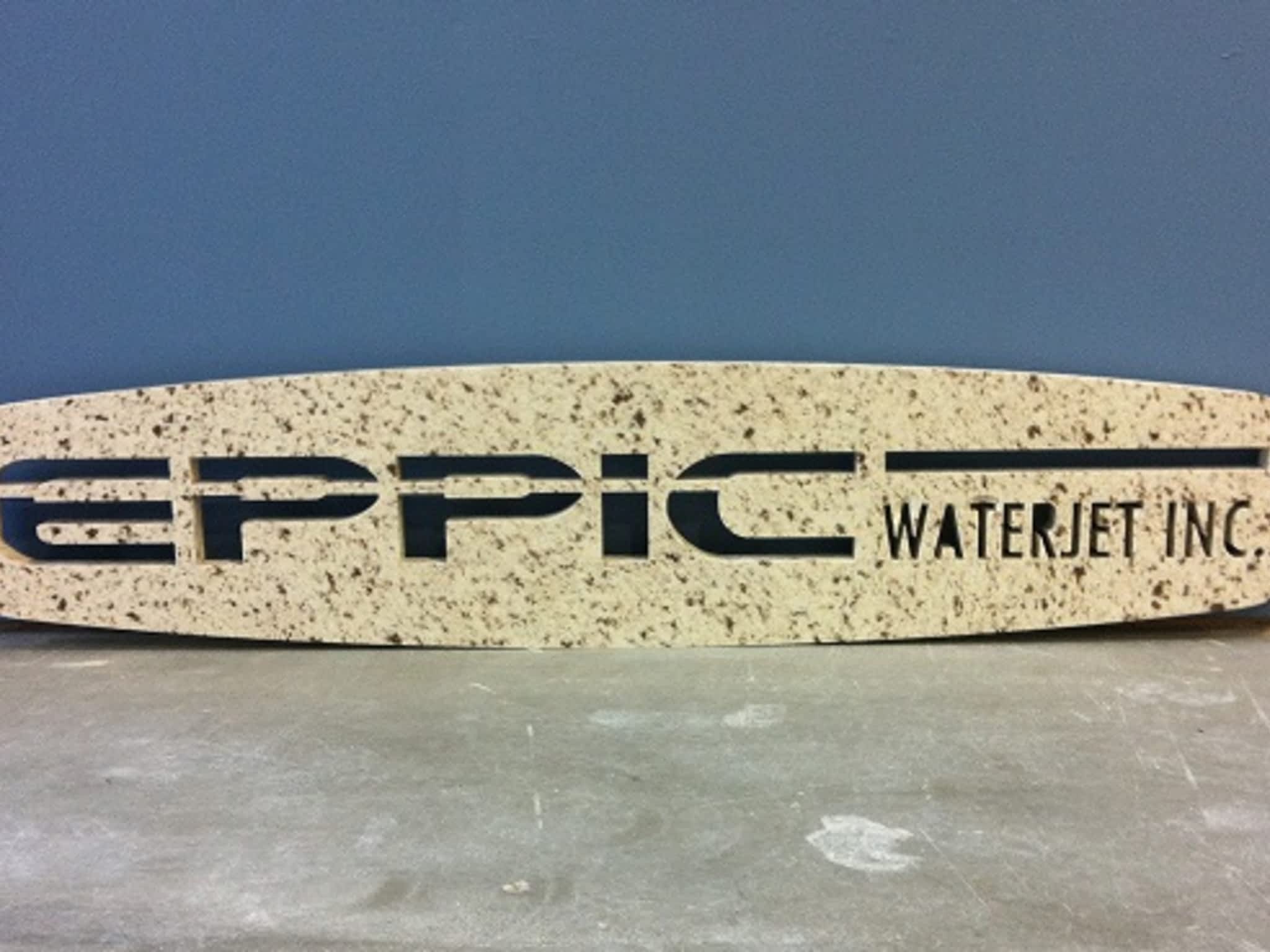 photo Eppic Waterjet Inc