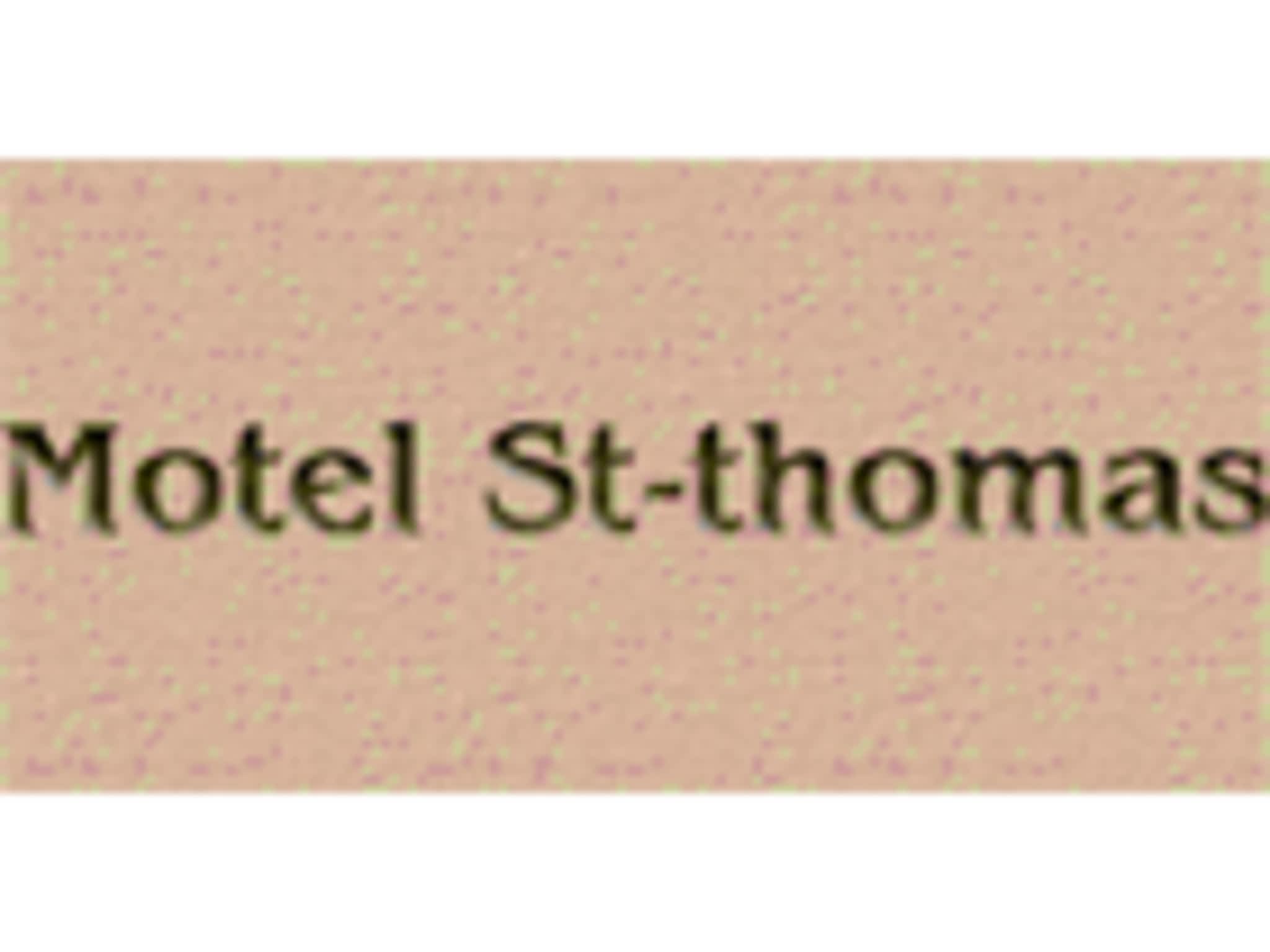 photo Motel St-Thomas