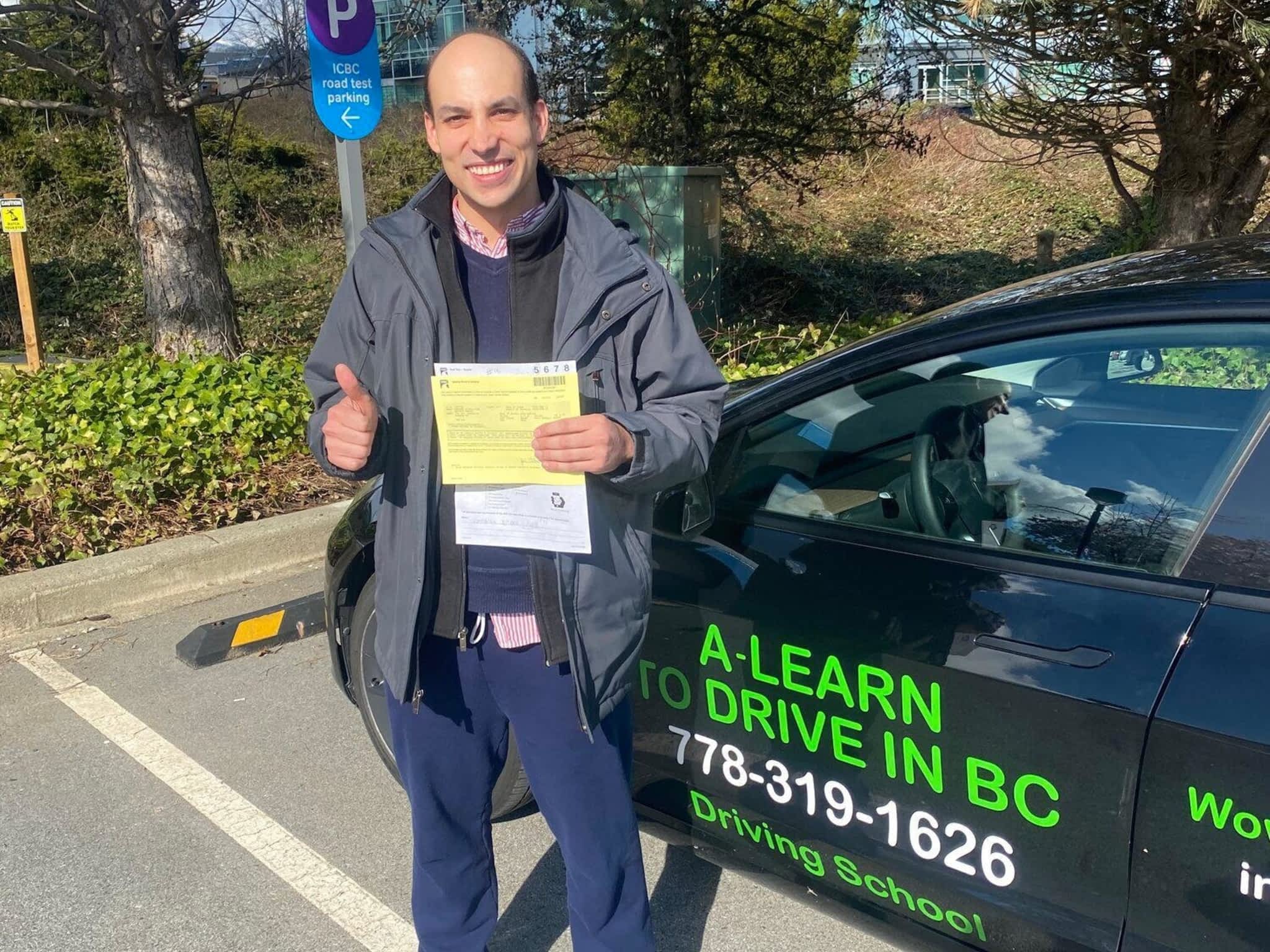 photo A-Learn To Drive In BC Driving School