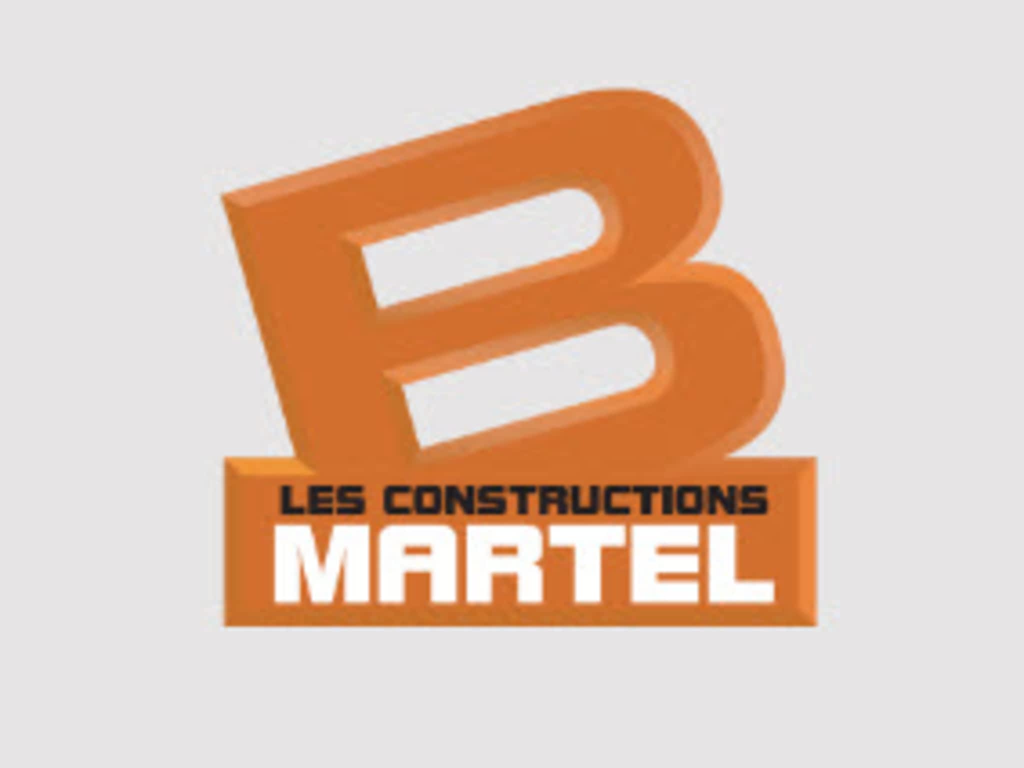 photo Les Constructions B Martel Inc