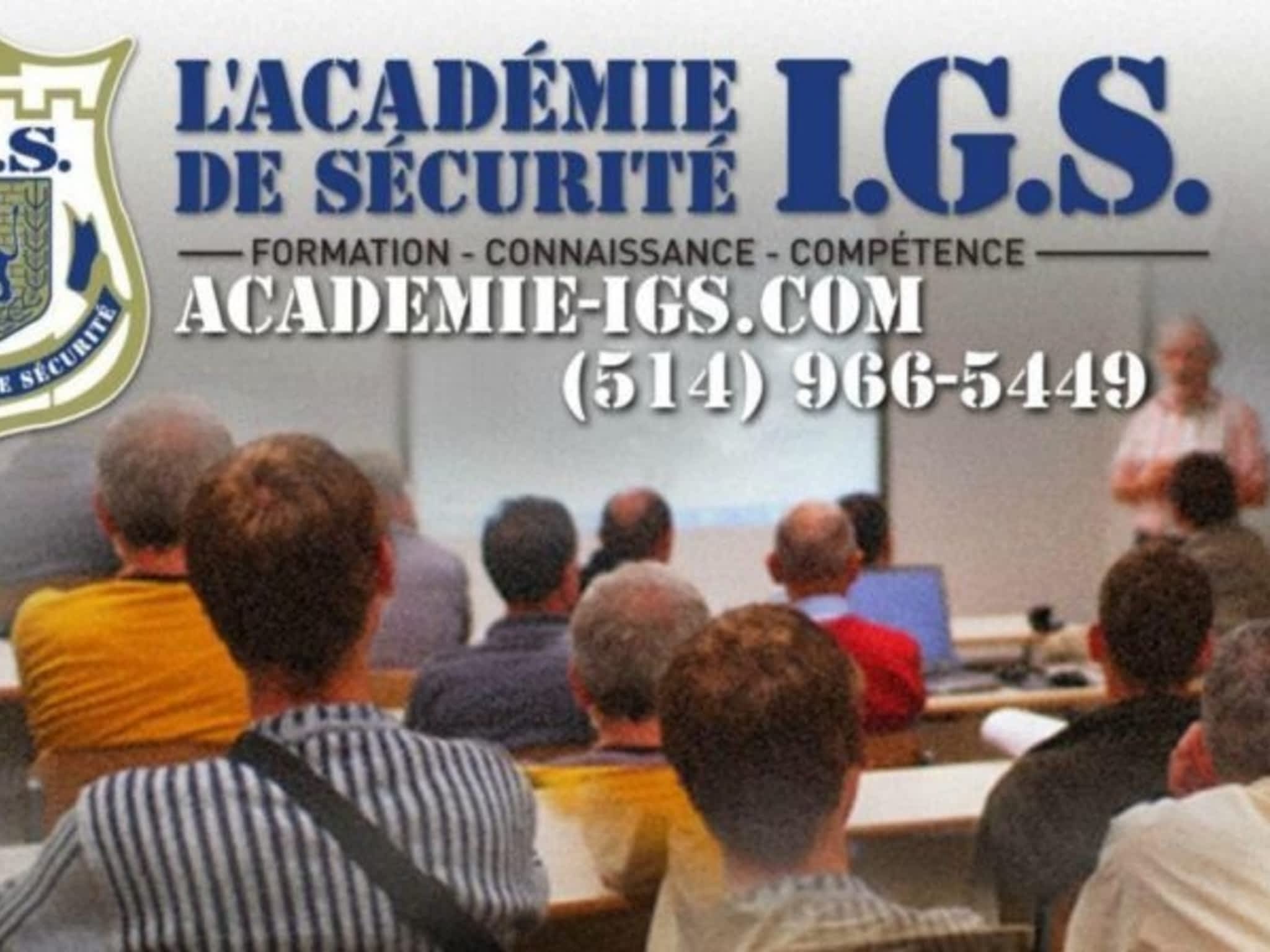 photo Académie de Sécurité I.G.S.