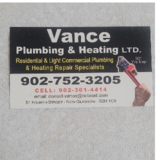 Vance Plumbing & Heating LTD - Entrepreneurs en chauffage