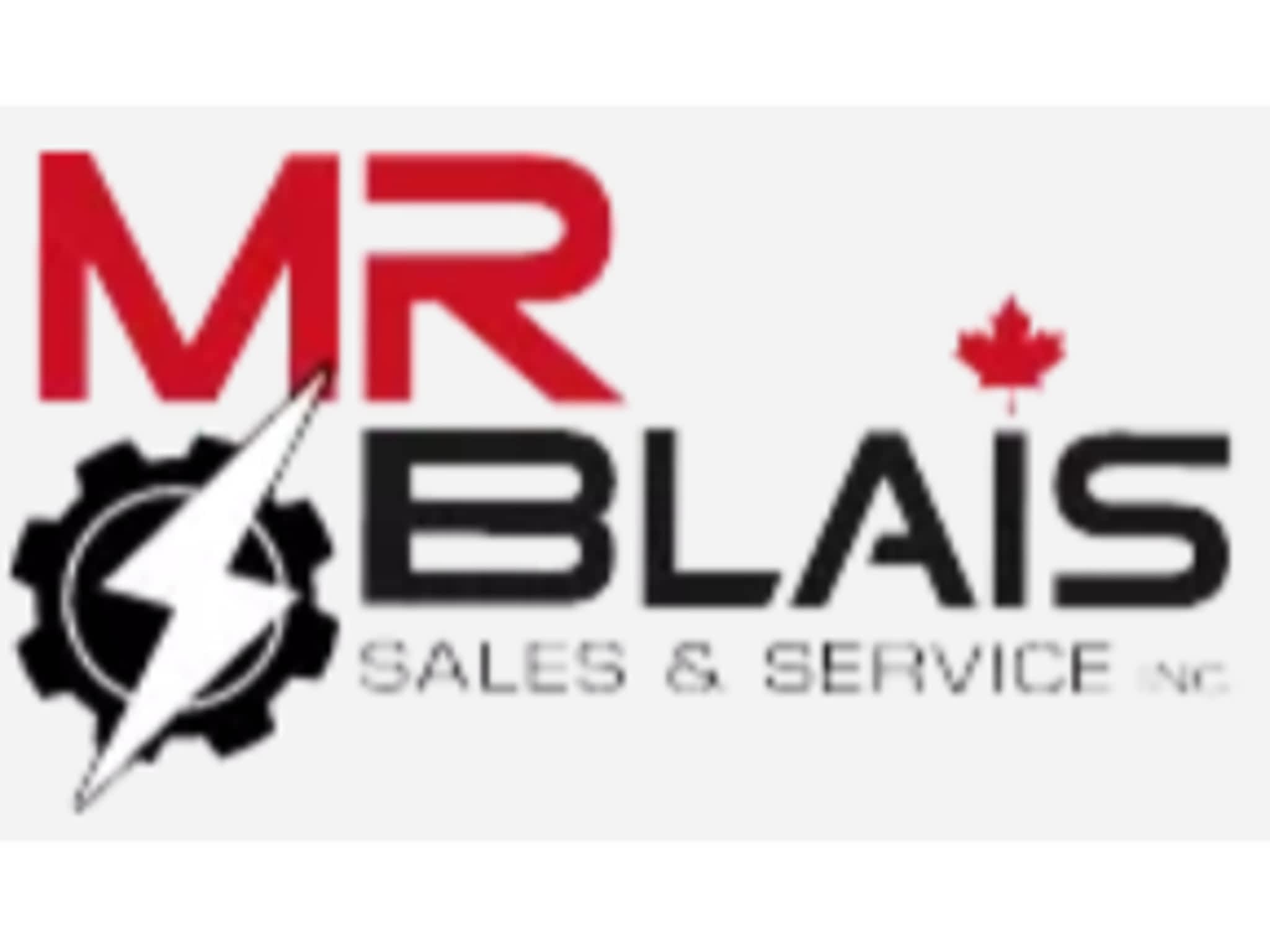 photo M. R. Blais Sales & Service Inc.