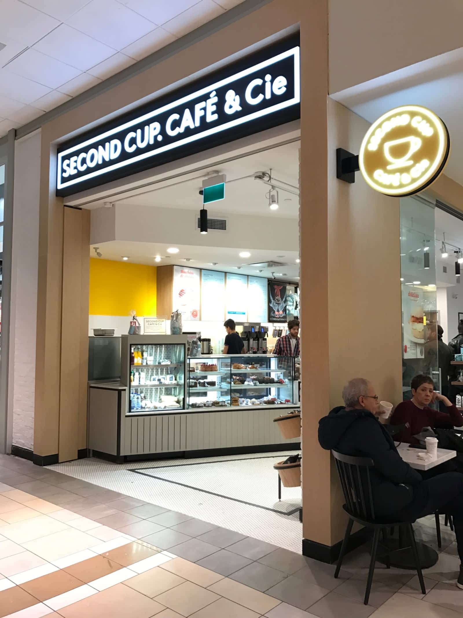 Second Cup CAFÉ & Cie avec Pinkberry yogourt glacé Horaire d