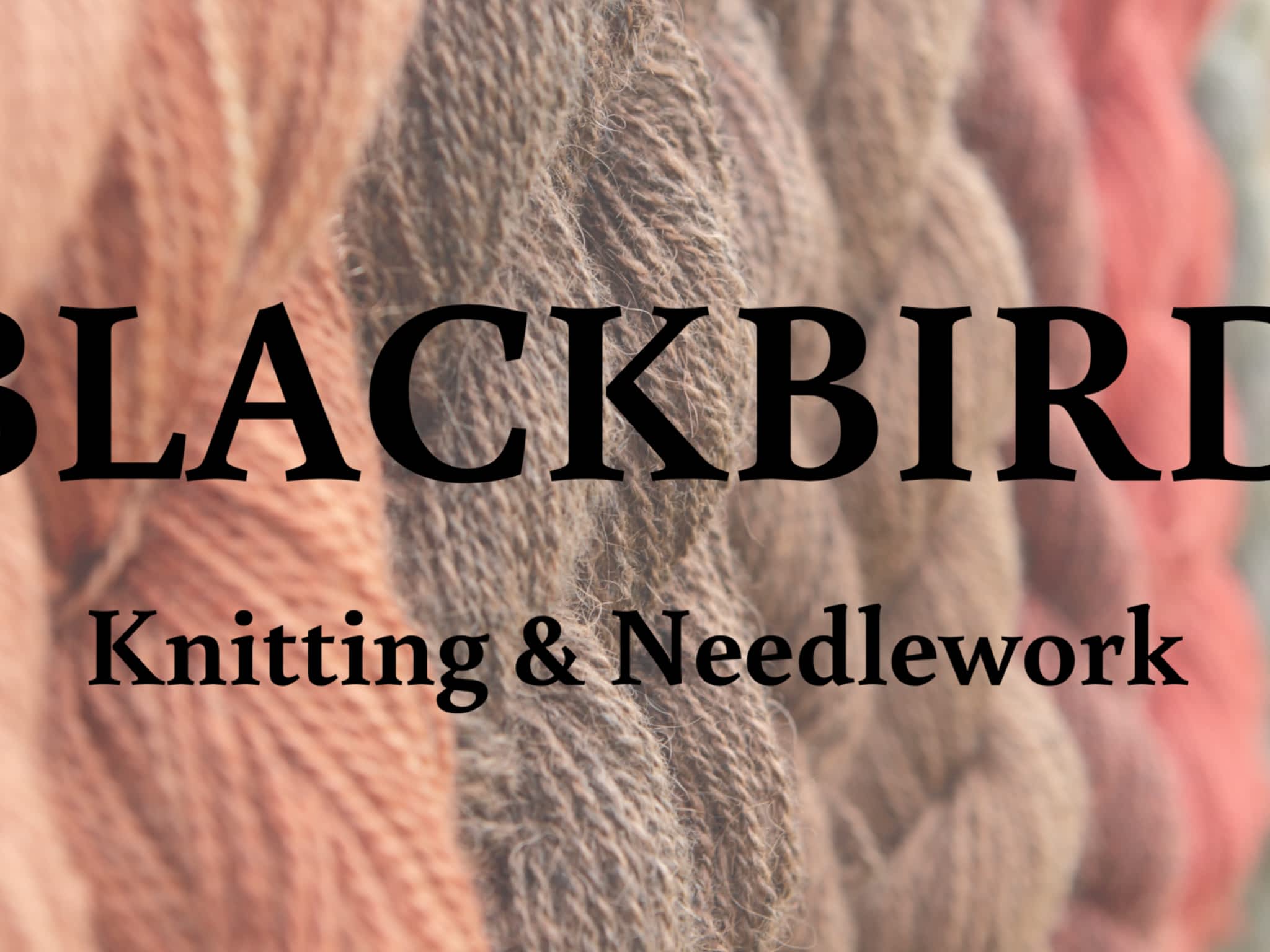 photo Blackbird Knitting & Needlework