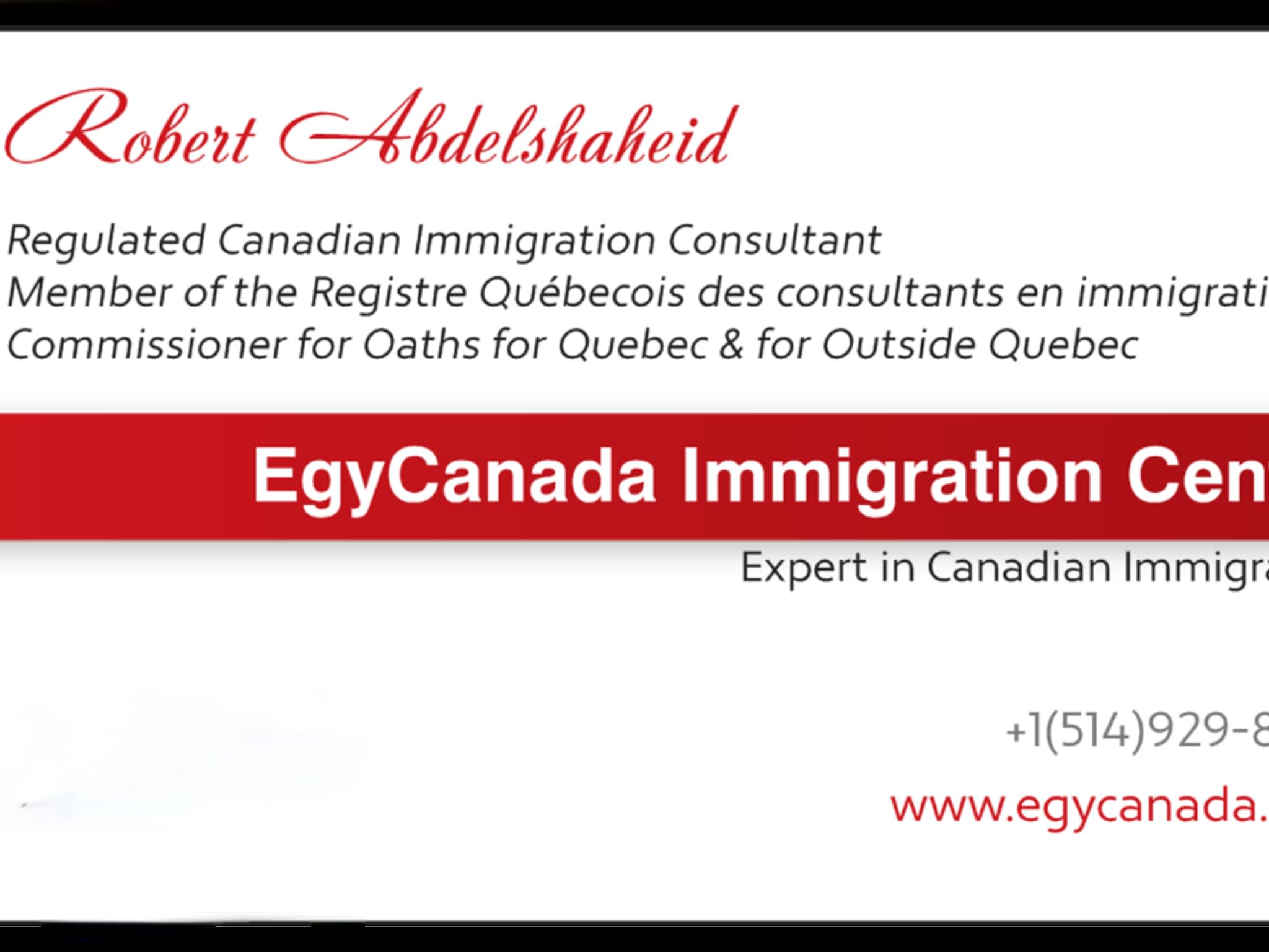 photo EgyCanada Immigration Center