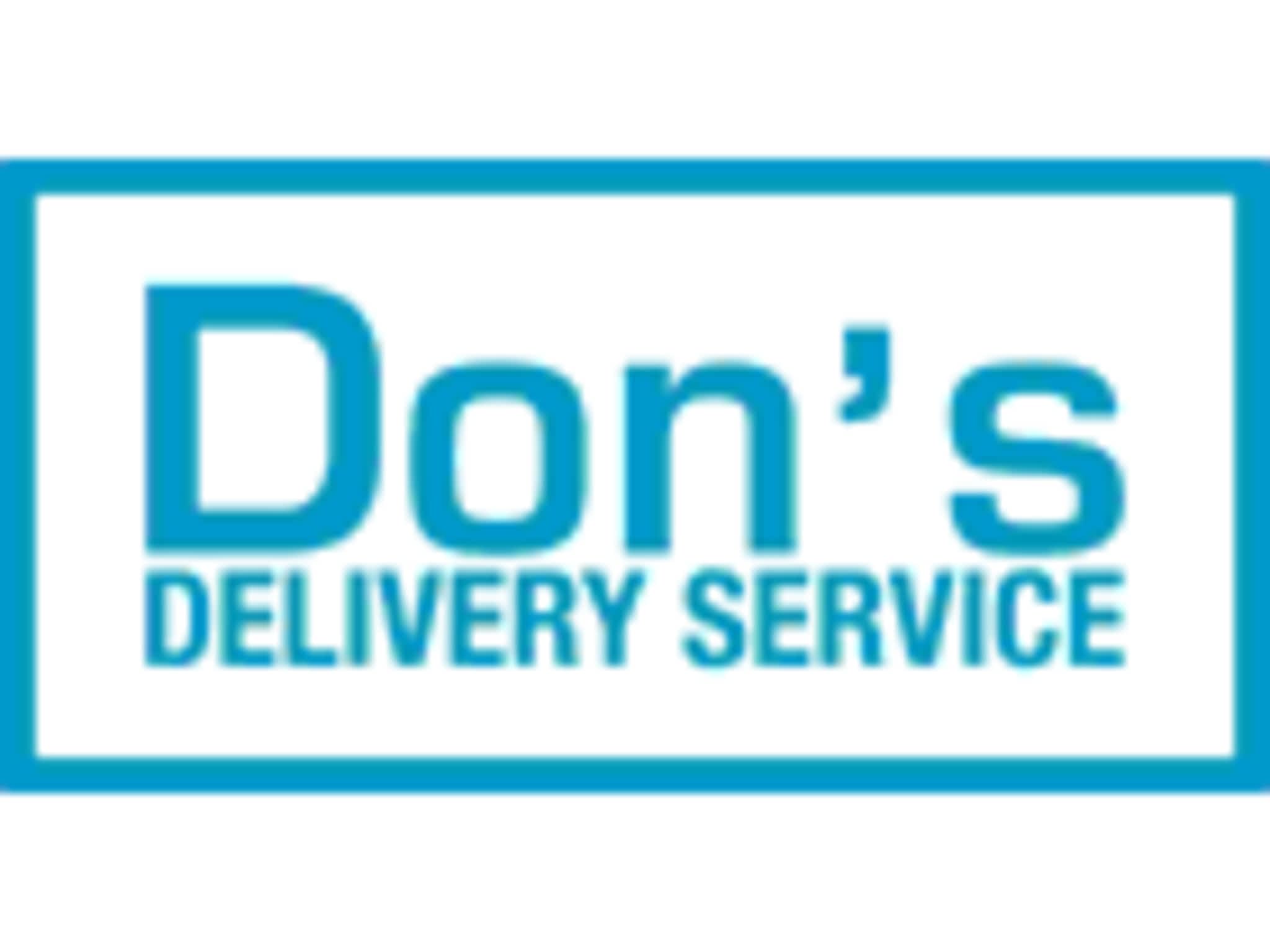photo Don's Delivery Service