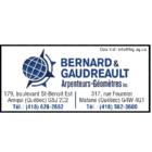 Bernard & Gaudreault Arpenteurs-Géomètres Inc - Land Surveyors