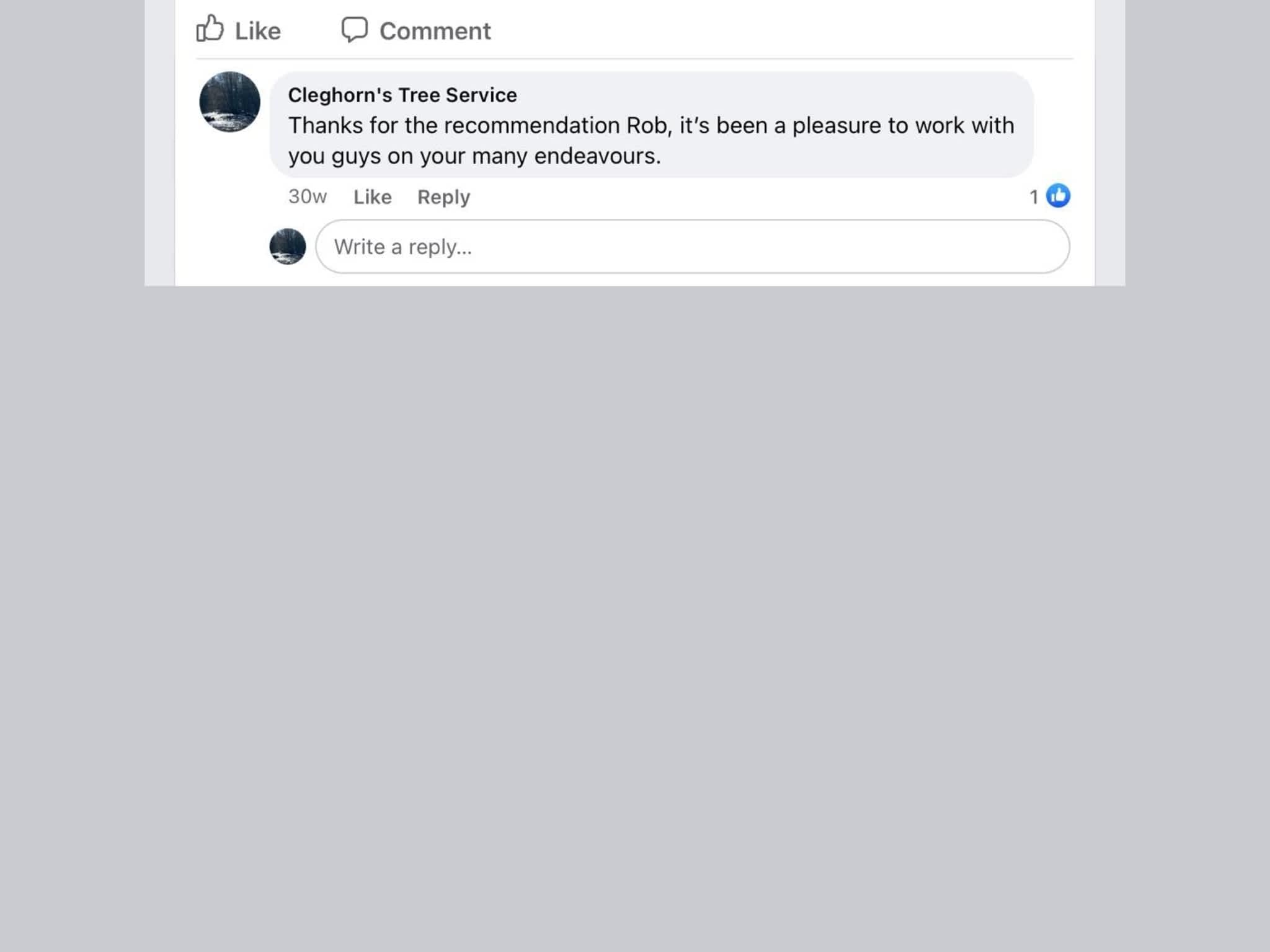 photo Cleghorn's Tree Service