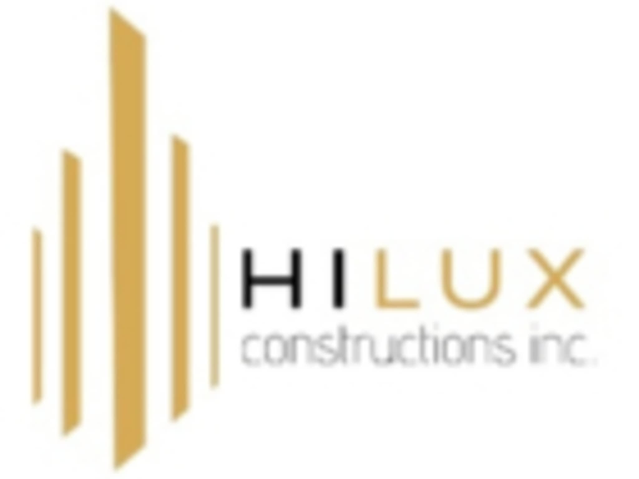 photo Hilux Constructions Inc.