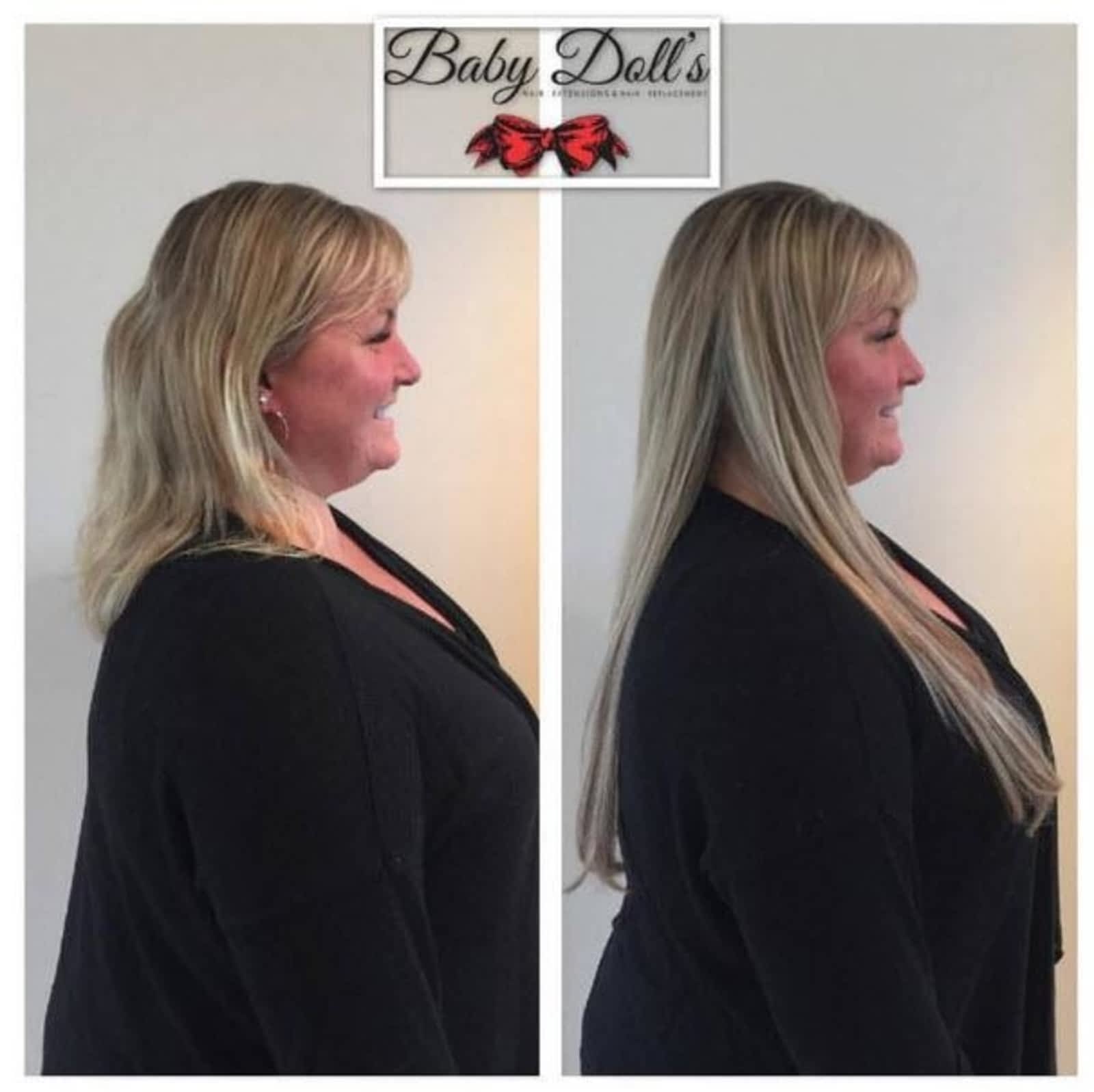 baby doll hair extensions