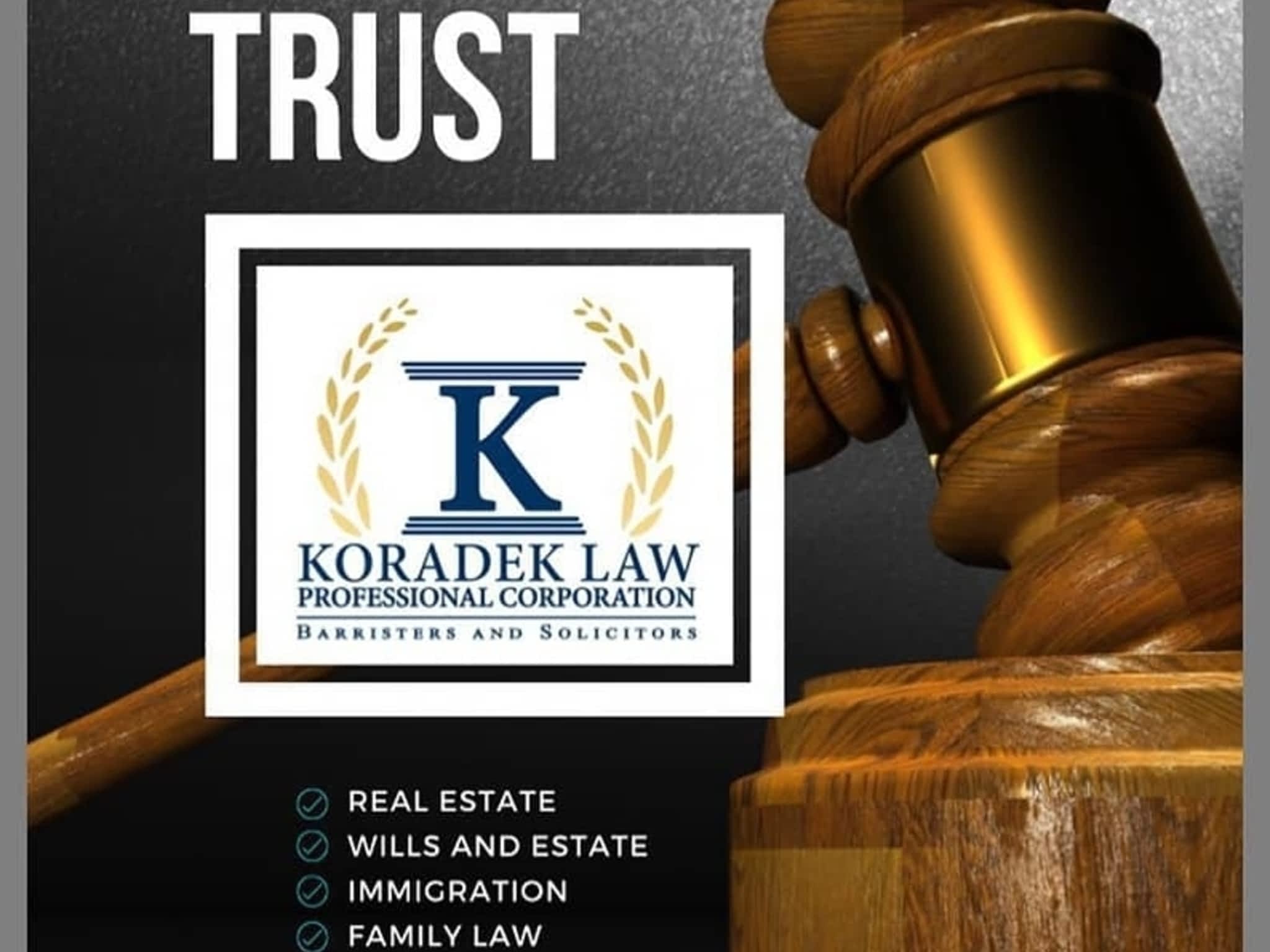 photo Koradek Law Professional Corporation