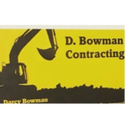 D. Bowman Contracting - Excavation Contractors