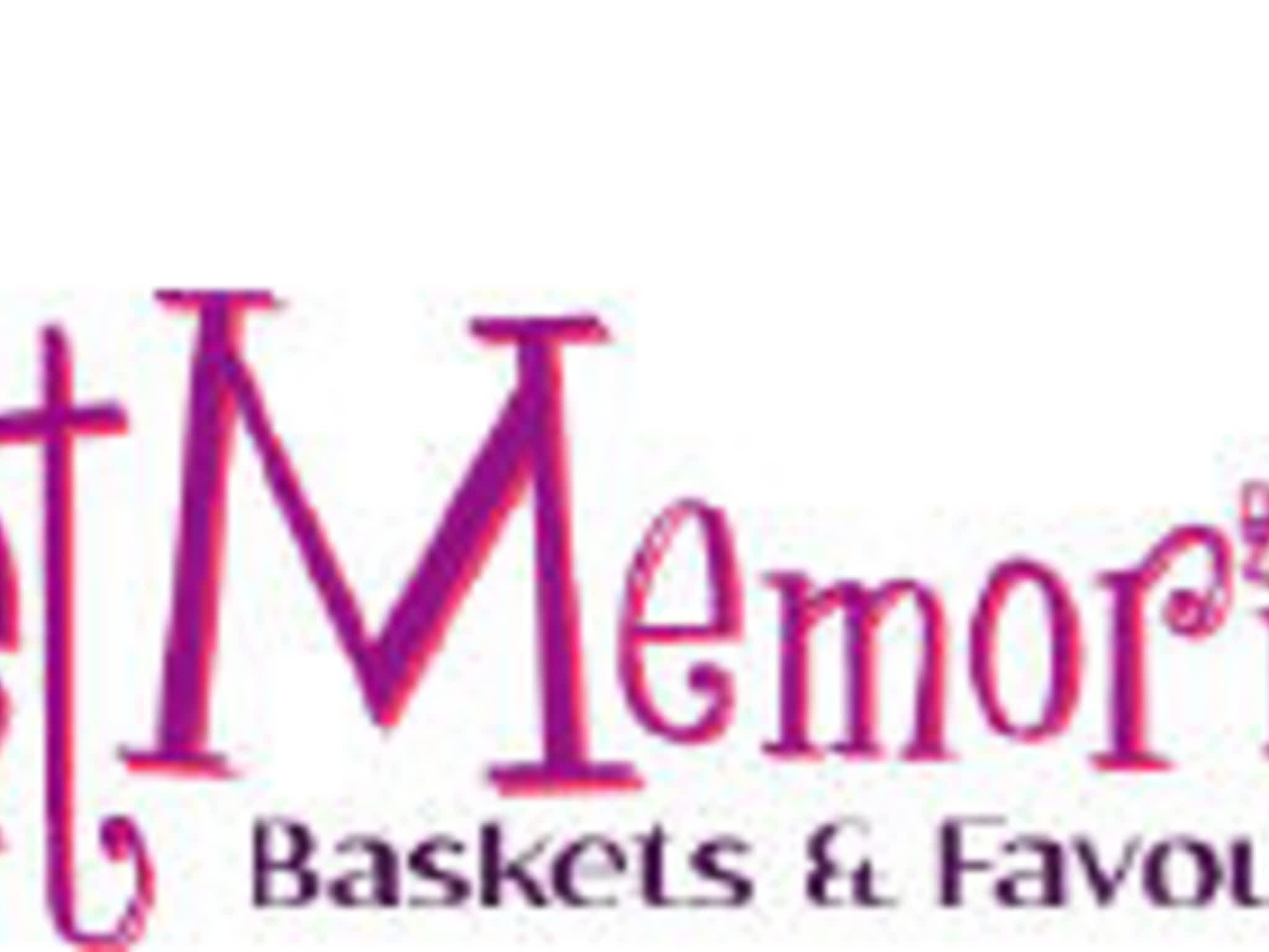 photo Sweet Memories Baskets & Favours