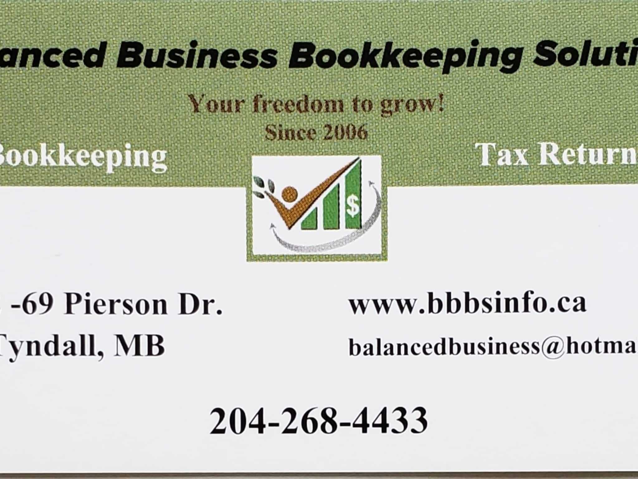 photo Balanced Business Bookkeeping