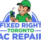 Fixed Right Toronto AC Repair - Entrepreneurs en climatisation