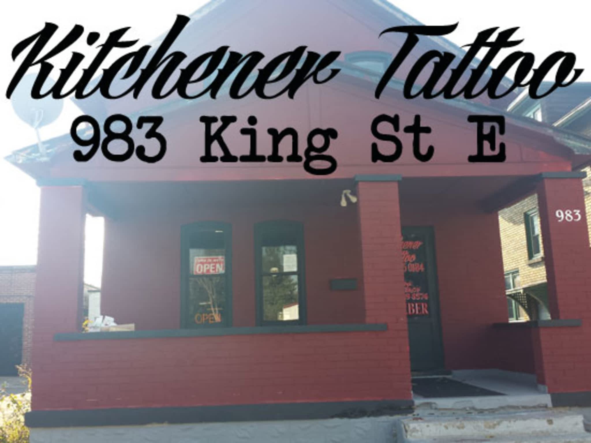 Kitchener Tattoo Kitchener, ON 983 King St E Canpages