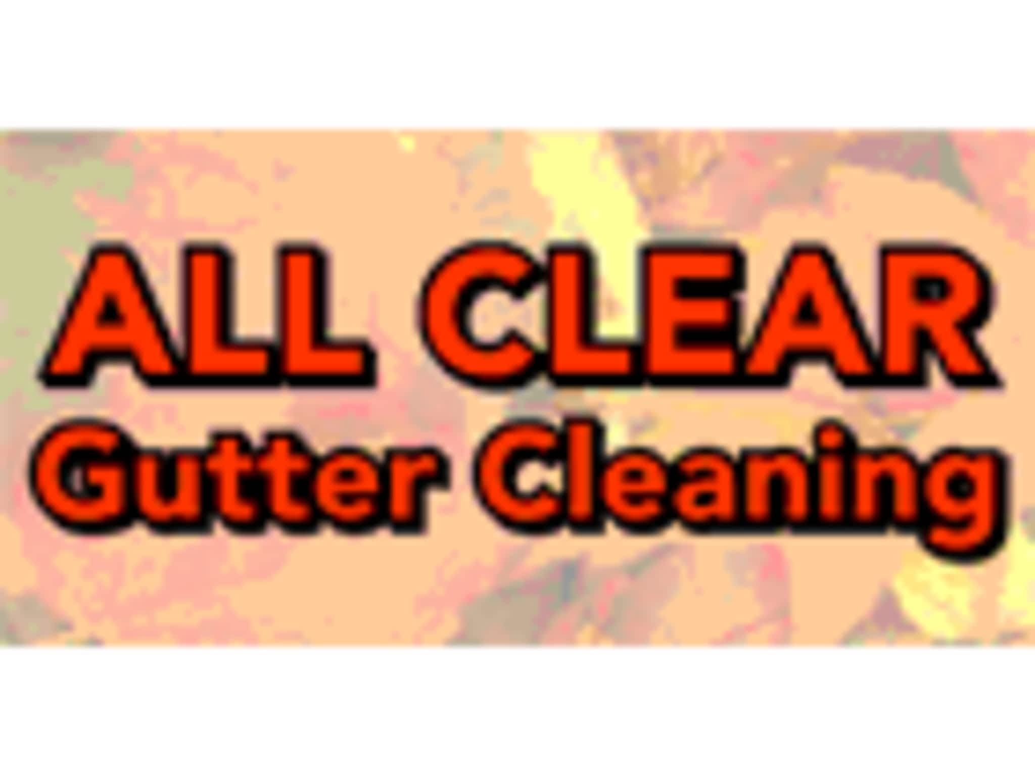 photo All Clear Gutter Cleaning