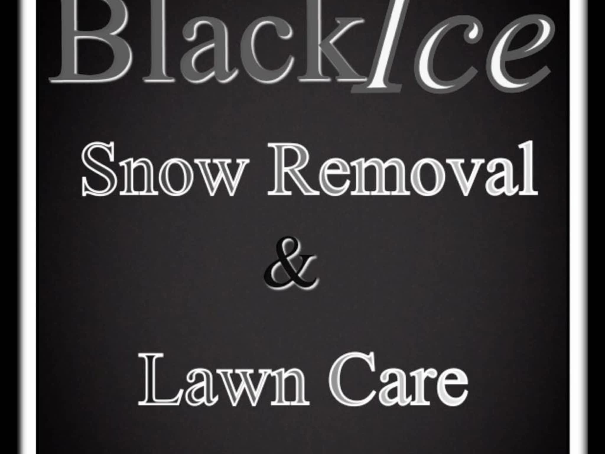 photo BlackIce Snow Removal & Lawn Care