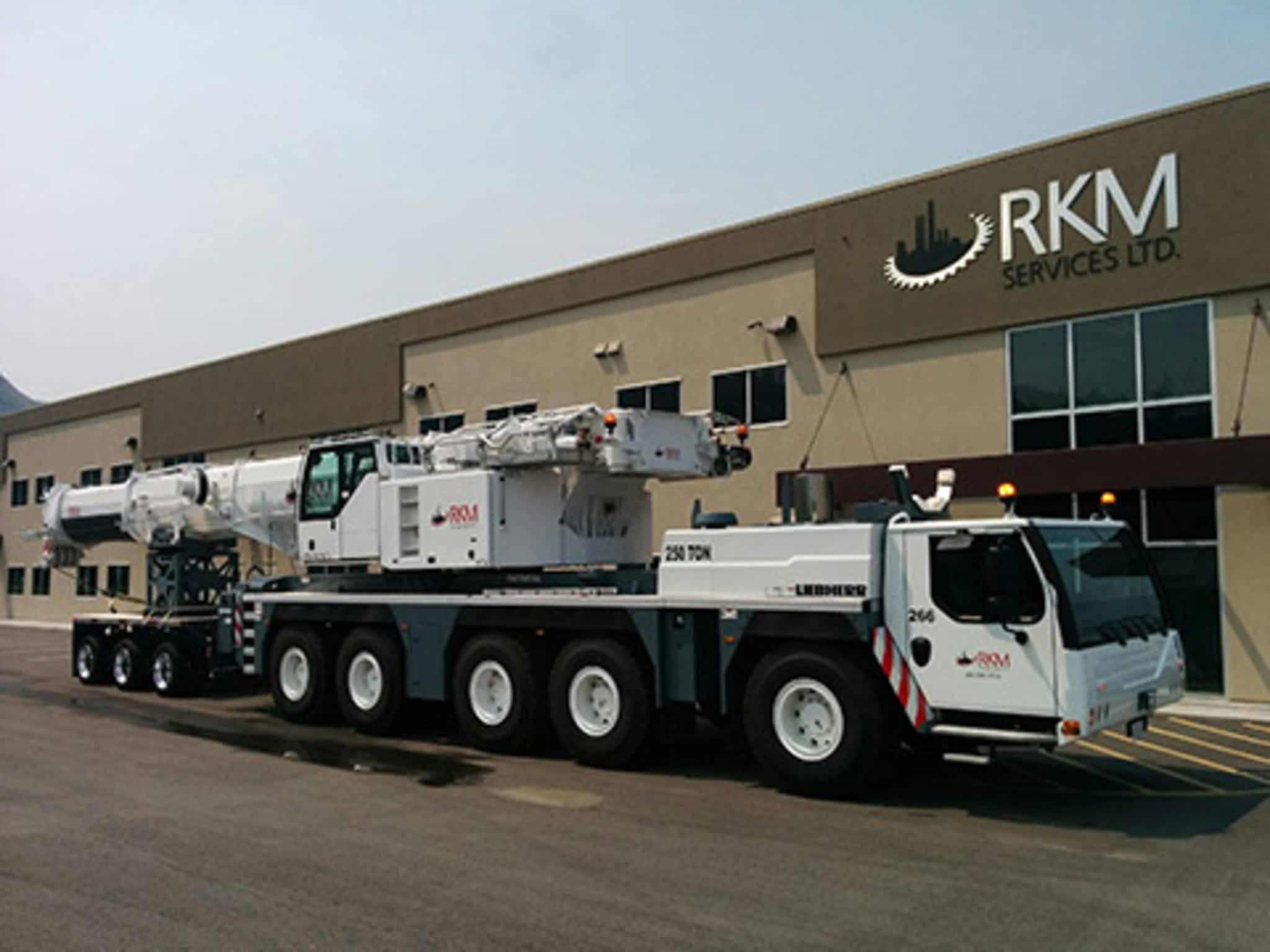 RKM Crane Services Kamloops, BC 12285 Peerless Way Canpages