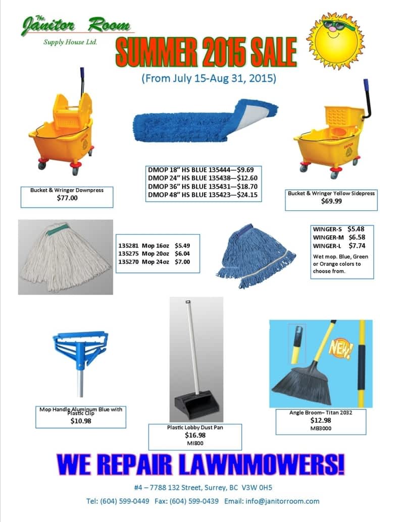 The Janitor Room Supply House Surrey, BC 47788 132 St Canpages